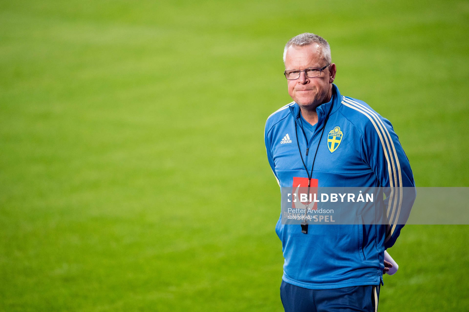 Head coach Janne Andersson of the Swedish national football