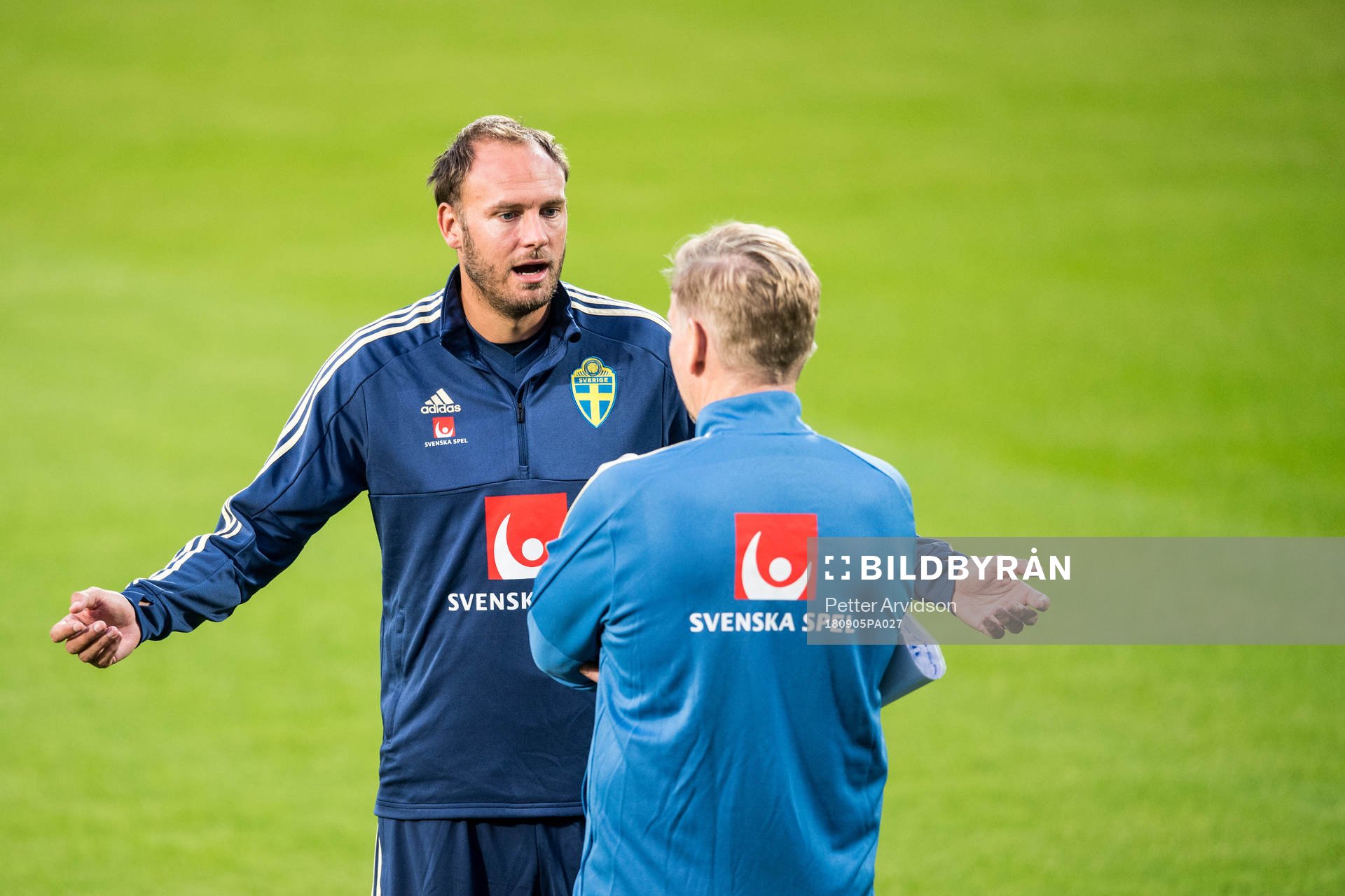 Andreas Granqvist of the Swedish national football team at