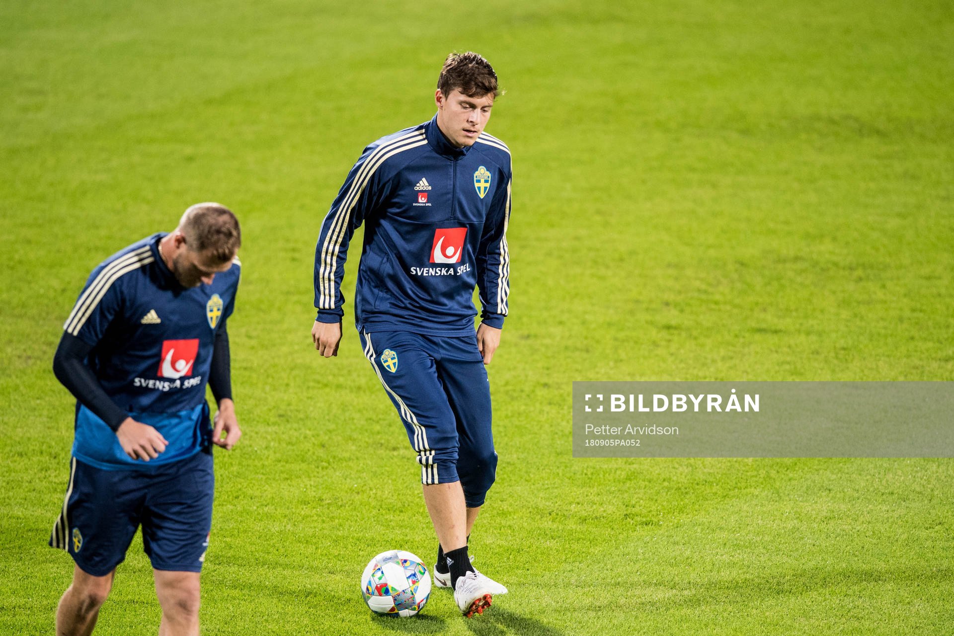 Victor Nilsson Lindelöf of the Swedish national football