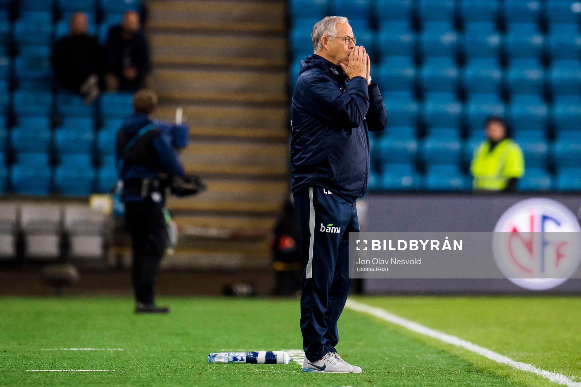 Lars Lagerbäck, head coach of Norway