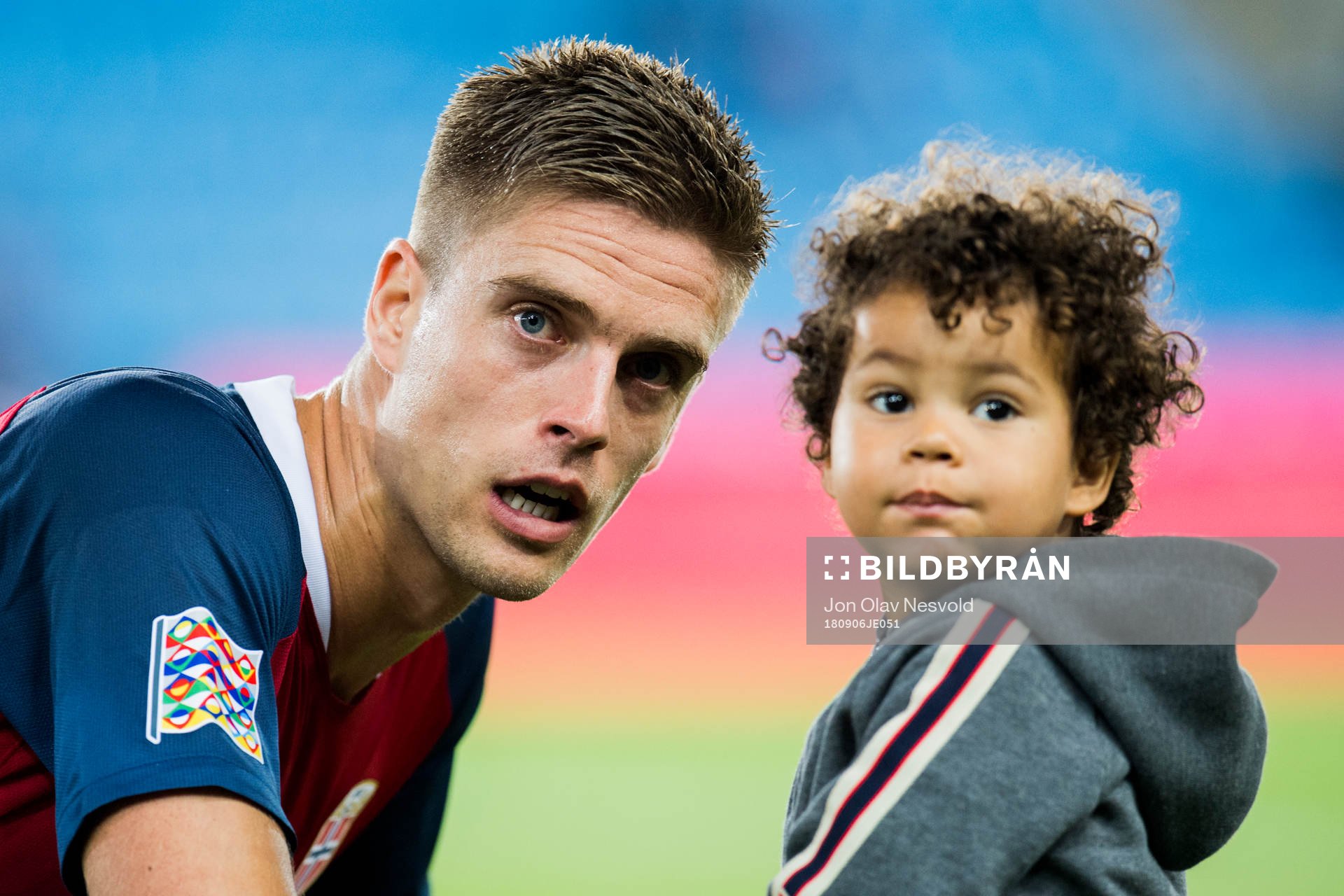 Markus Henriksen of Norway and Noah King the son of Joshua