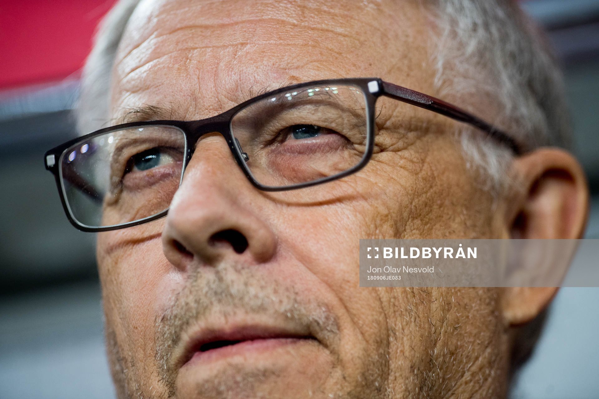 Lars Lagerbäck, head coach of Norway
