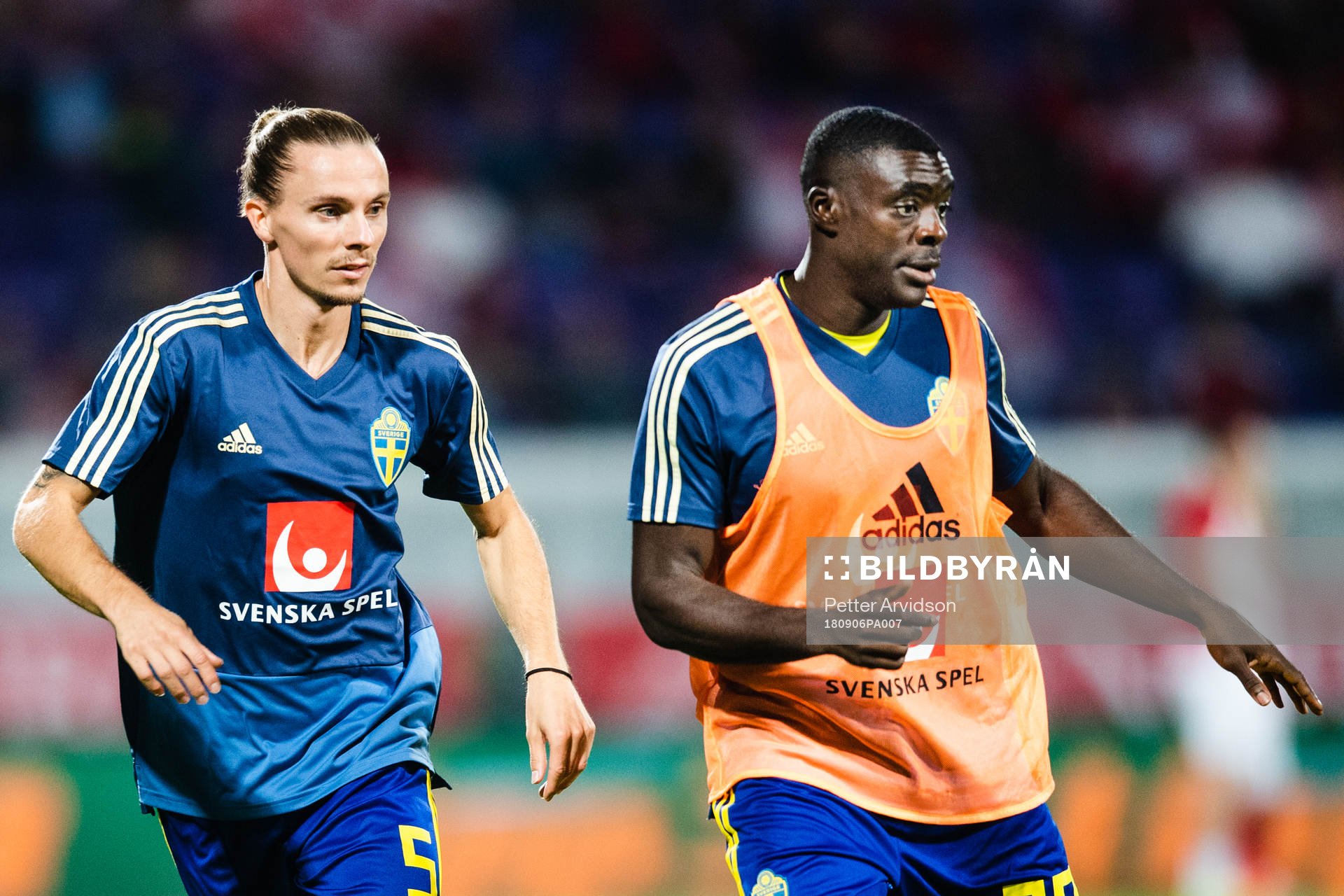 Niklas Hult and Ken Sema of Sweden