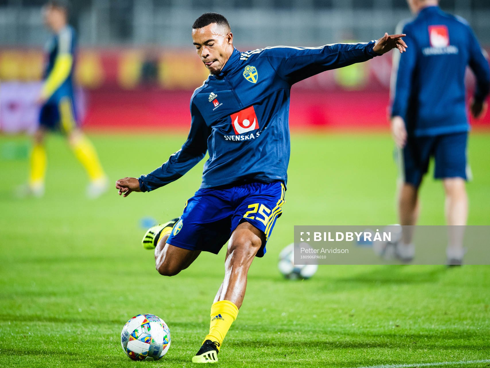 Robin Quaison of Sweden