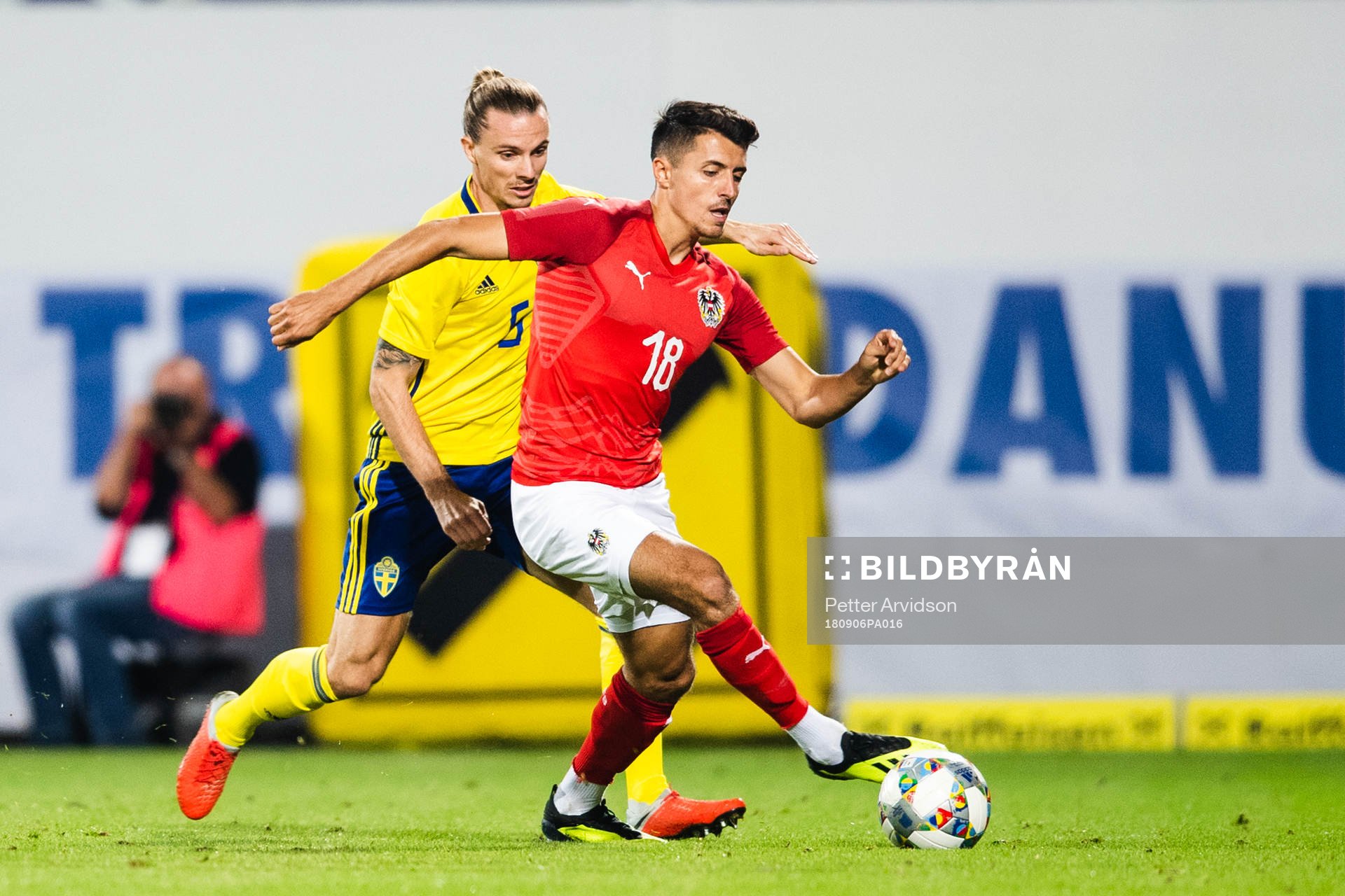 Niklas Hult of Sweden and Alessandro Schoepf of Austria