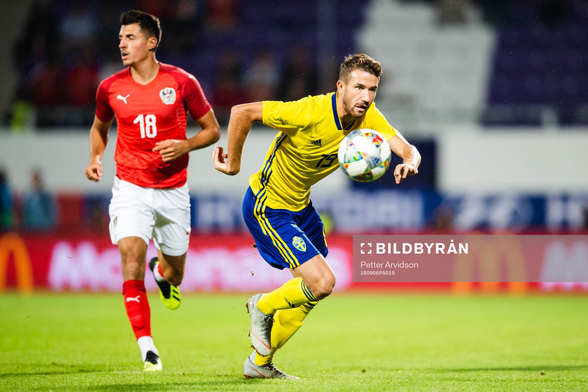 Marcus Rohdén of Sweden