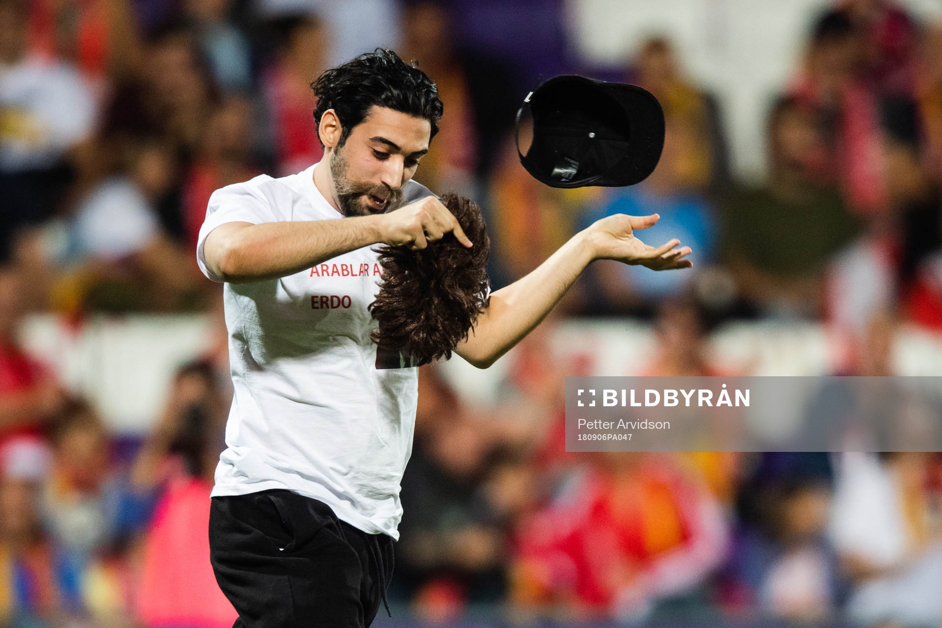 A pitch invader