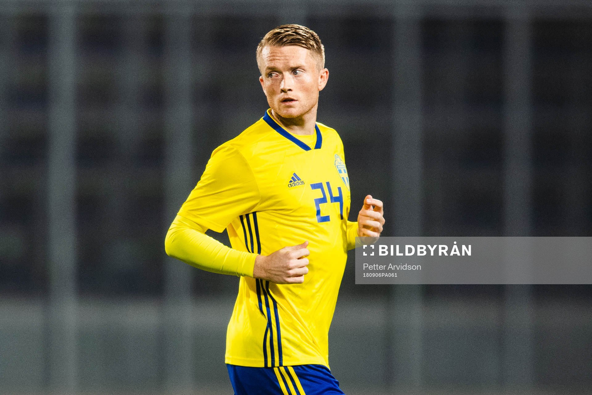 Sam Larsson of Sweden