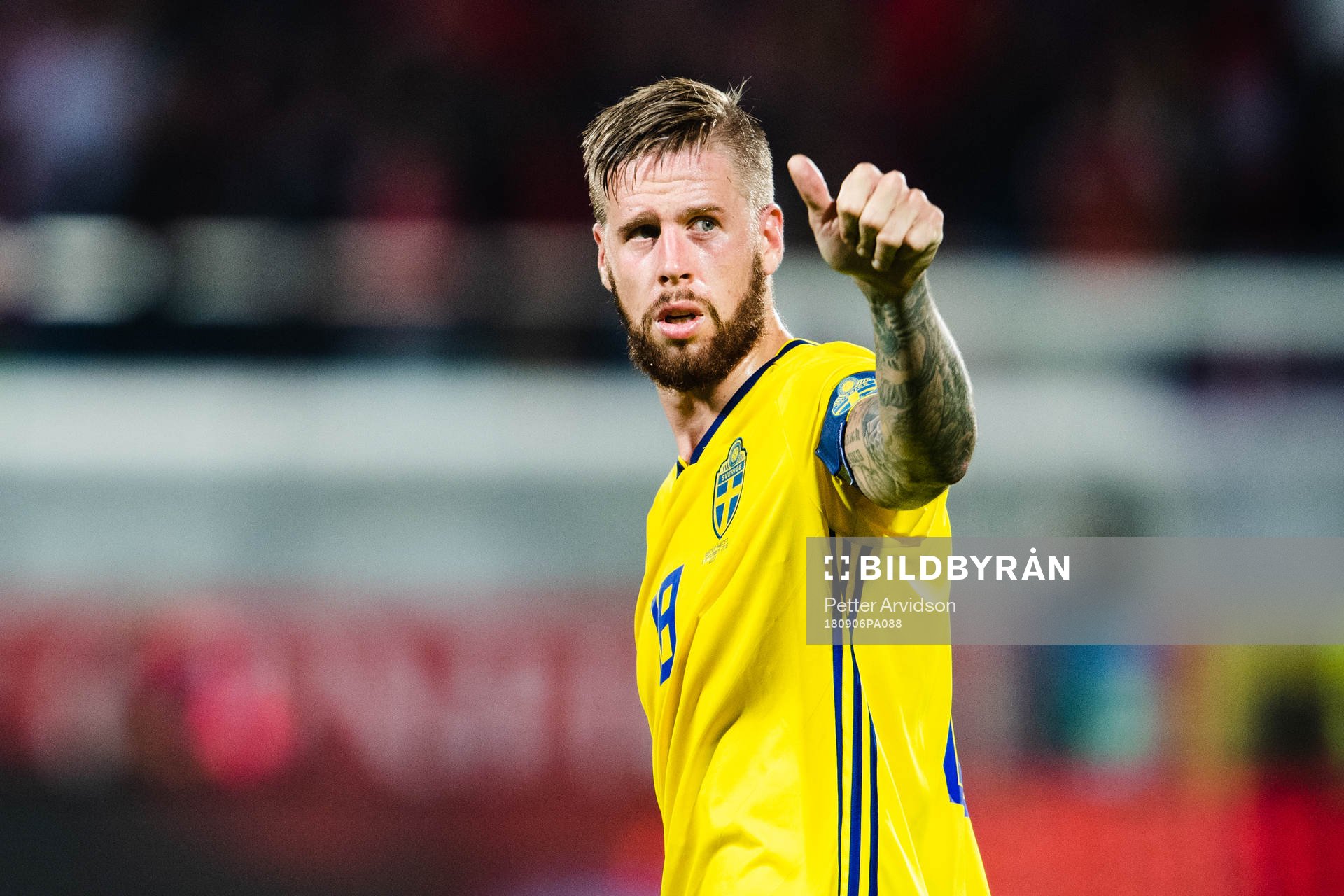 Pontus Jansson of Sweden