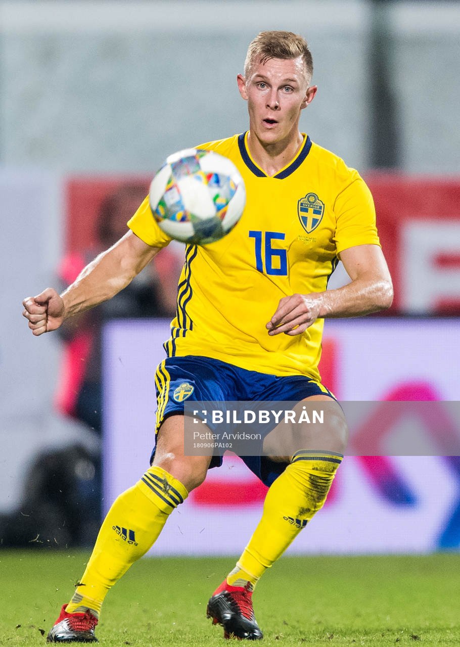 Emil Krafth of Sweden