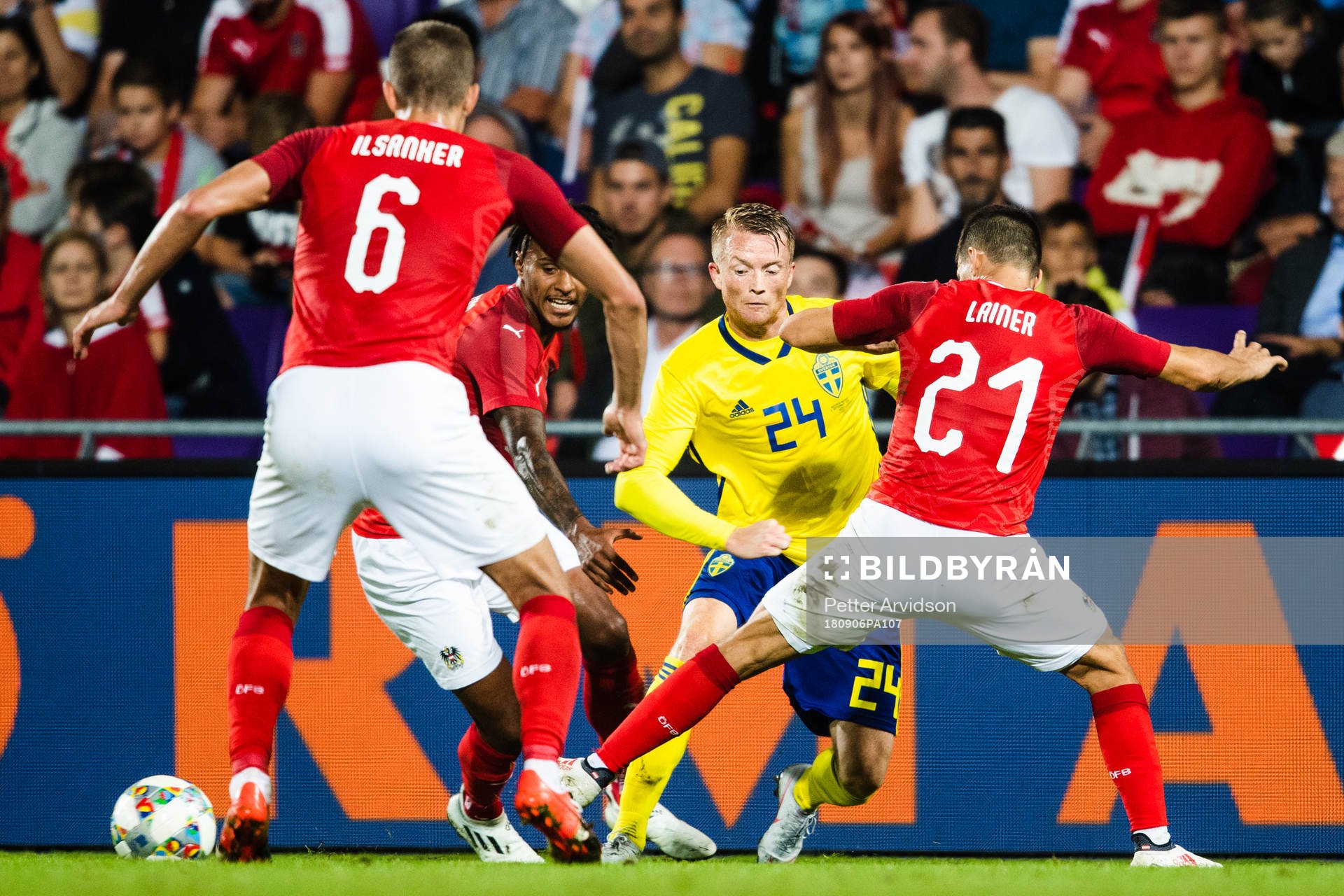 Sam Larsson of Sweden