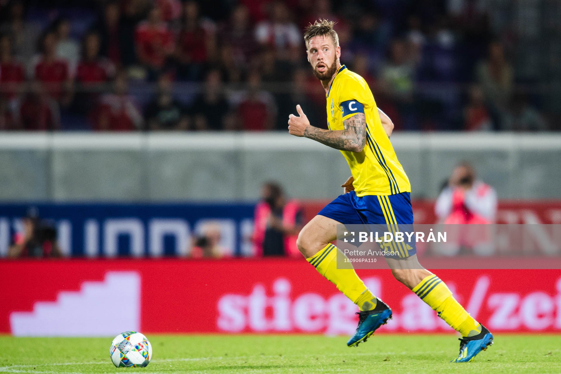 Pontus Jansson of Sweden