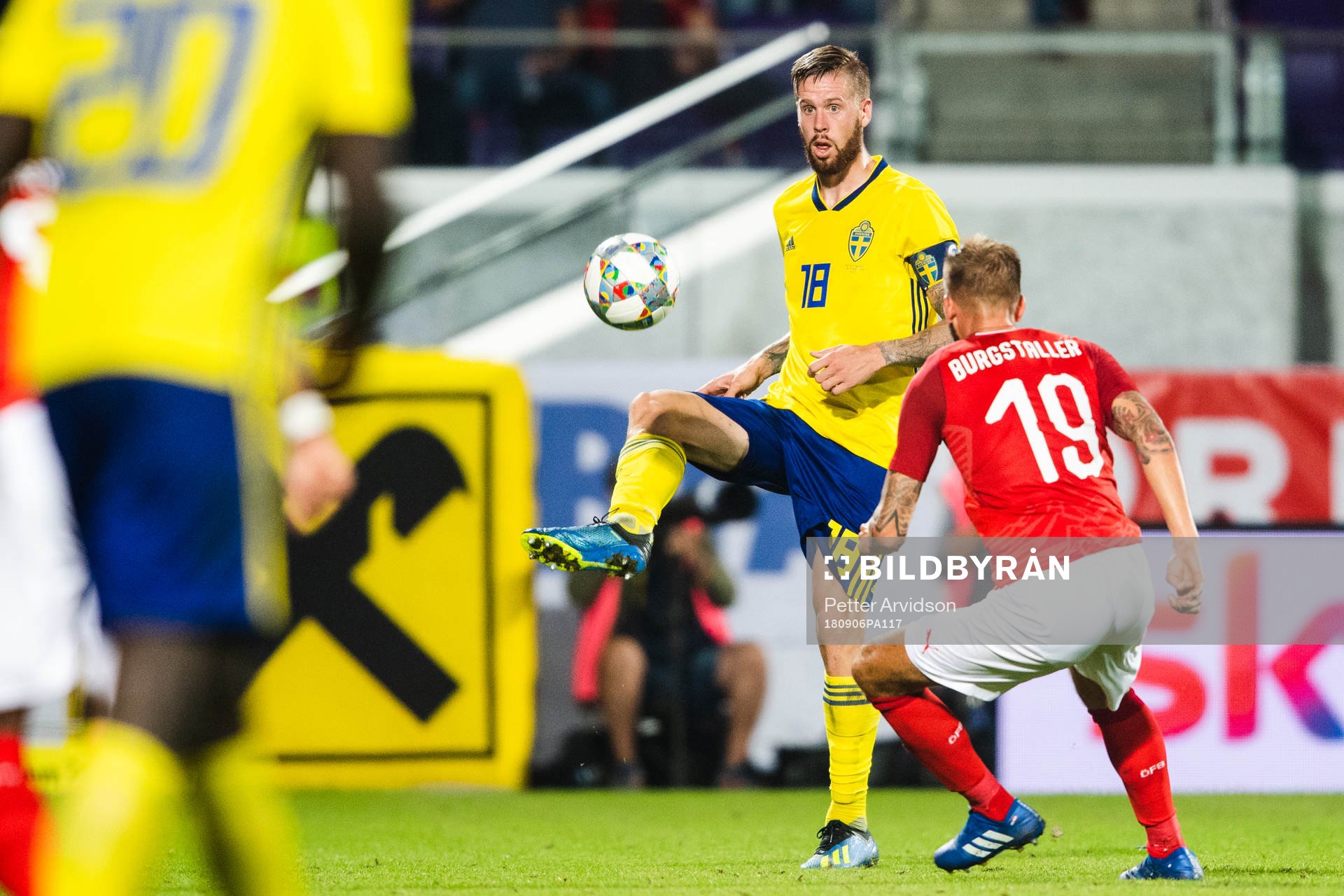 Pontus Jansson of Sweden
