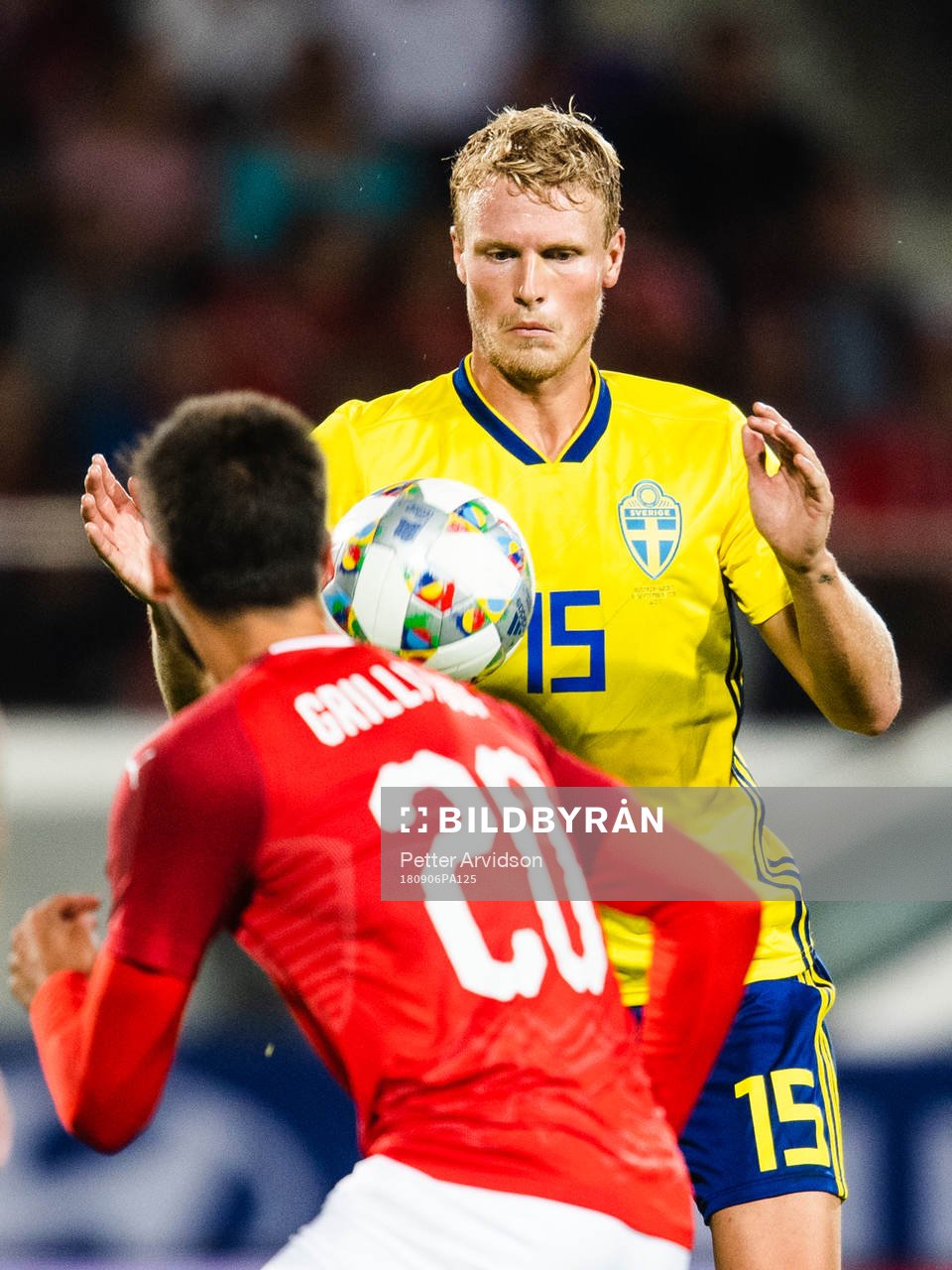 Oscar Hiljemark of Sweden