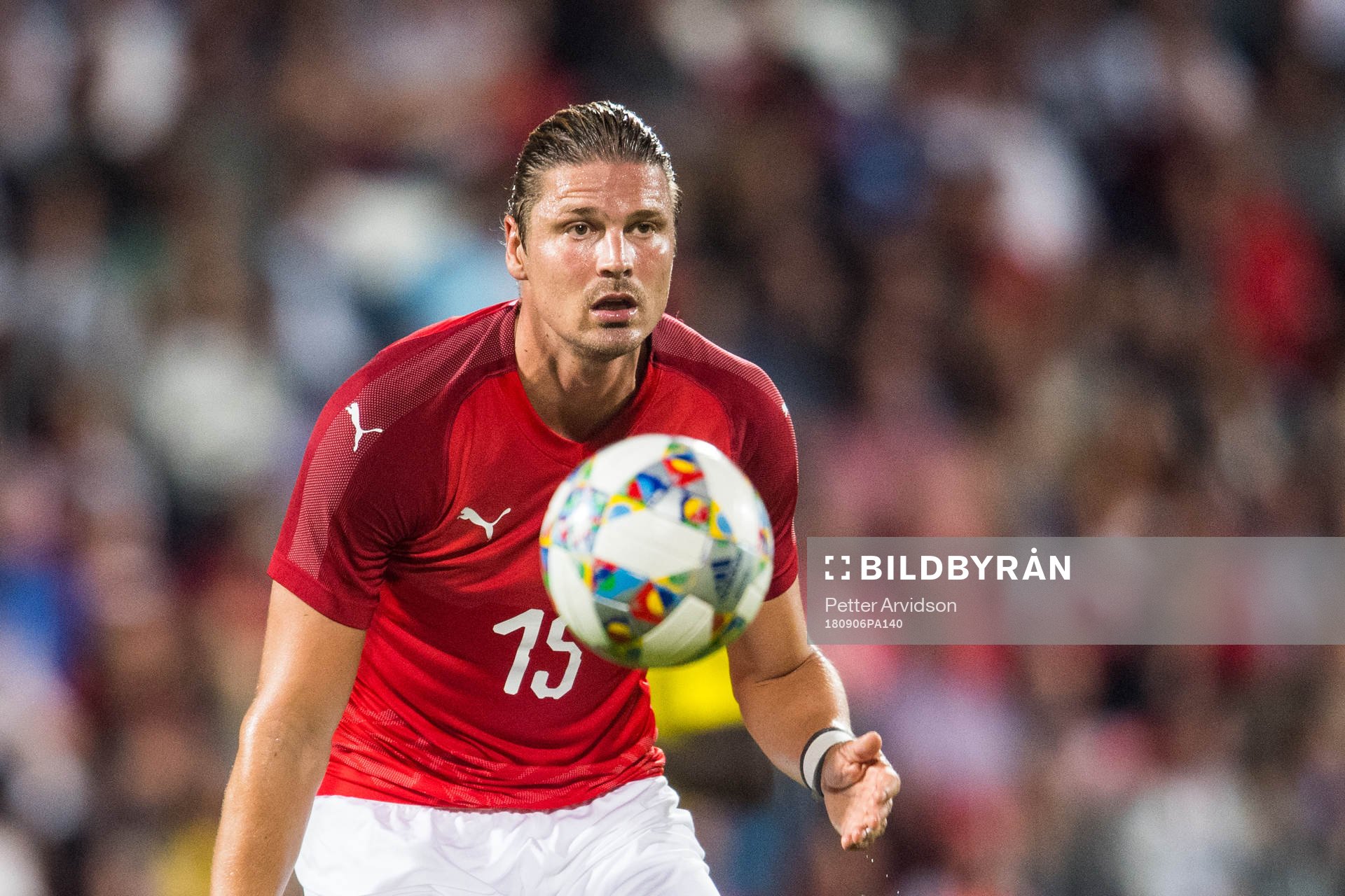 Sebastian Proedl of Austria during the international friendly football match between Austria and Sweden on September 6, 2018 in Wien.