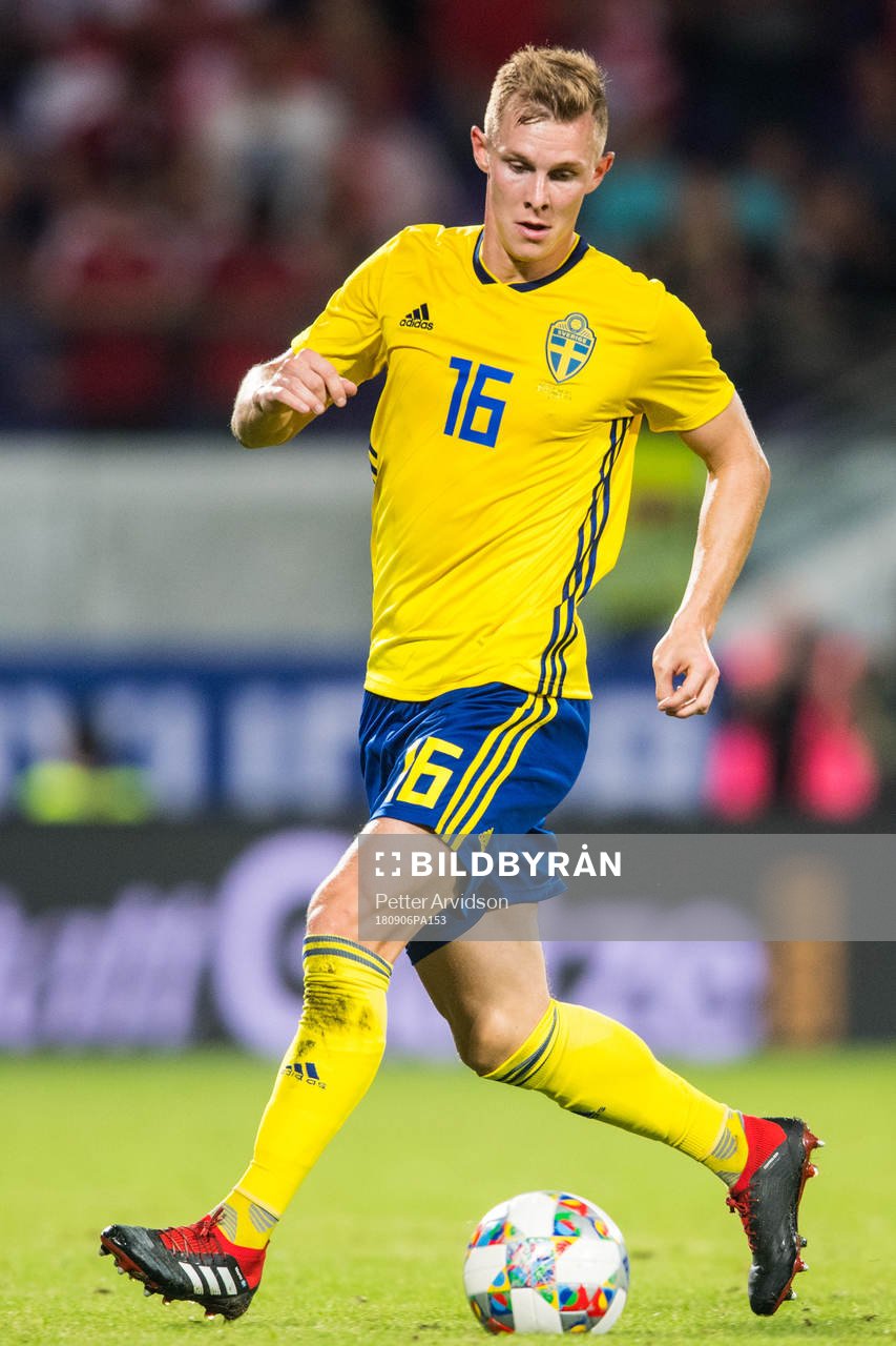 Emil Krafth of Sweden
