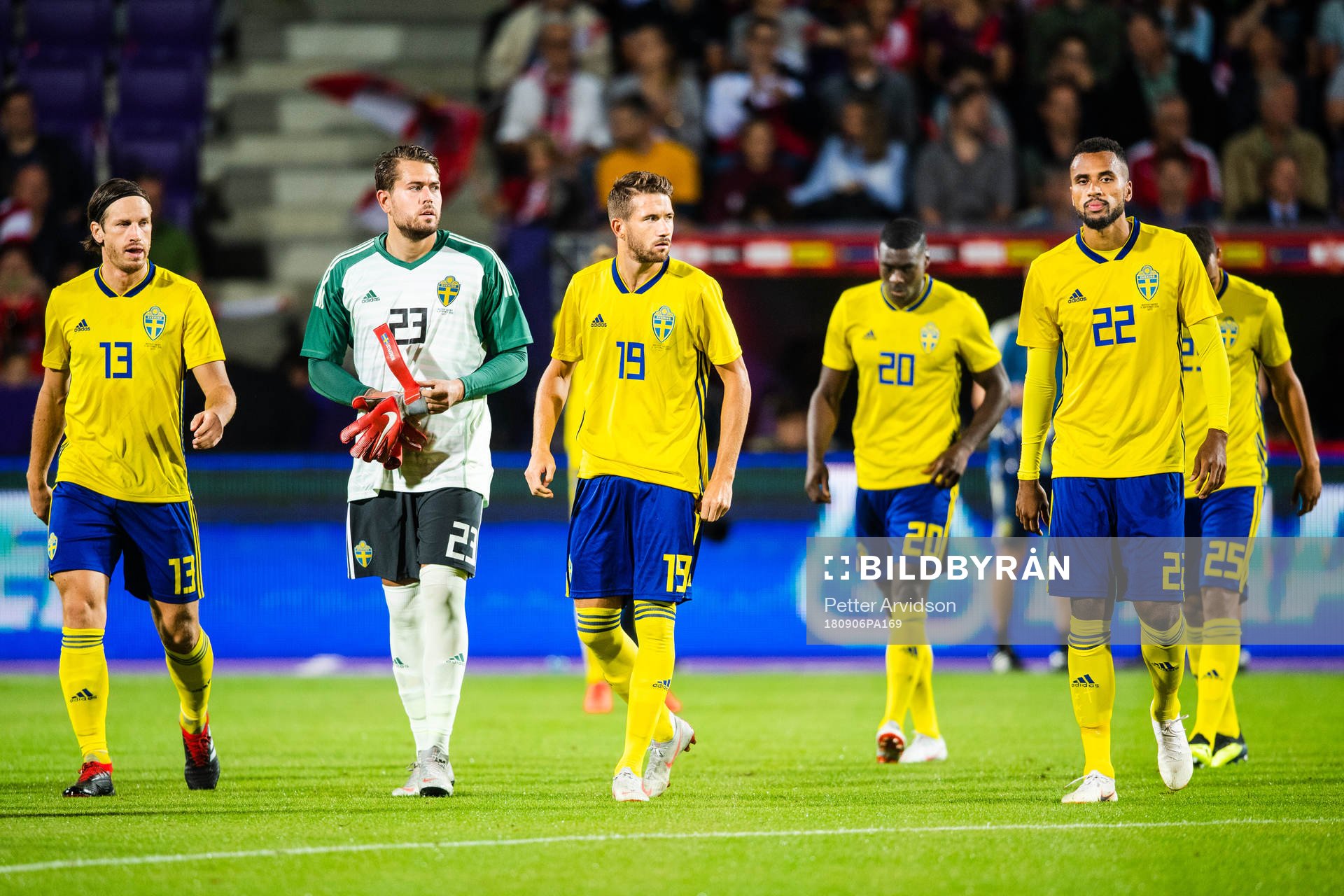 Gustav Svensson, goalkeeper Kristoffer Nordfeldt, Marcus