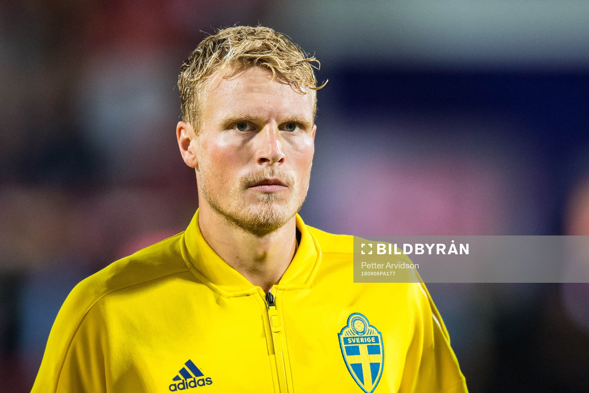 Oscar Hiljemark of Sweden prior the international friendly football match between Austria and Sweden on September 6, 2018 in Wien.