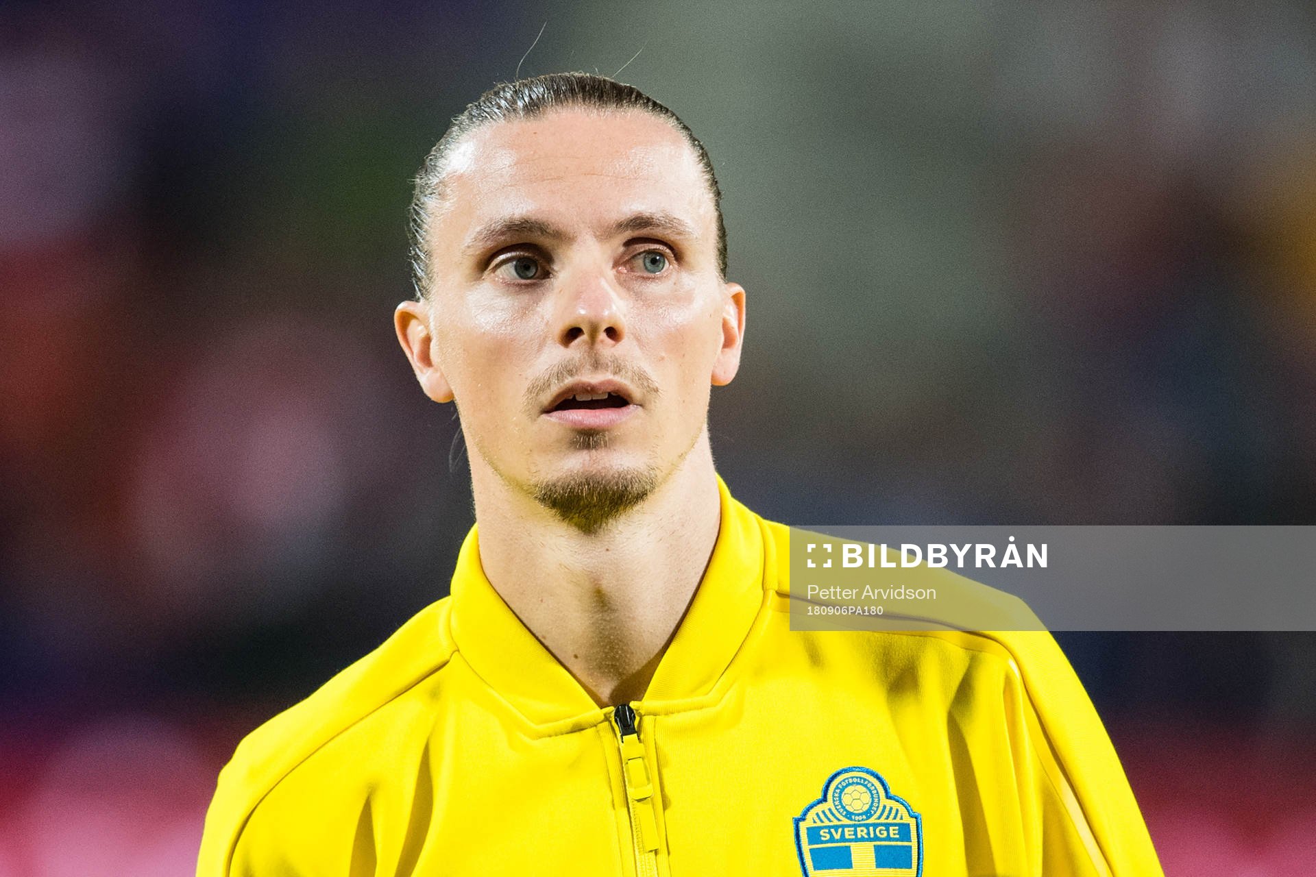Niklas Hult of Sweden prior the international friendly football match between Austria and Sweden on September 6, 2018 in Wien.