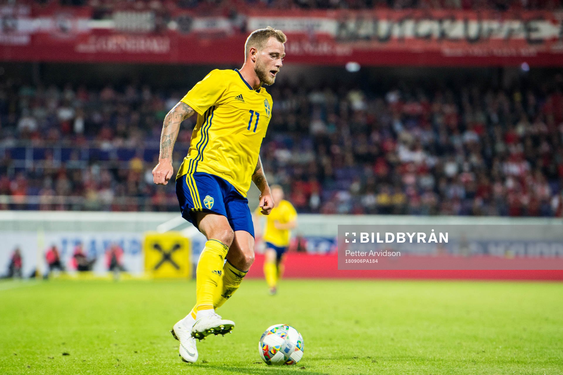 John Guidetti of Sweden