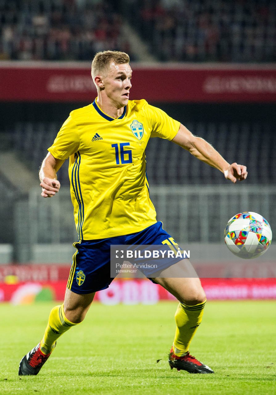Emil Krafth of Sweden