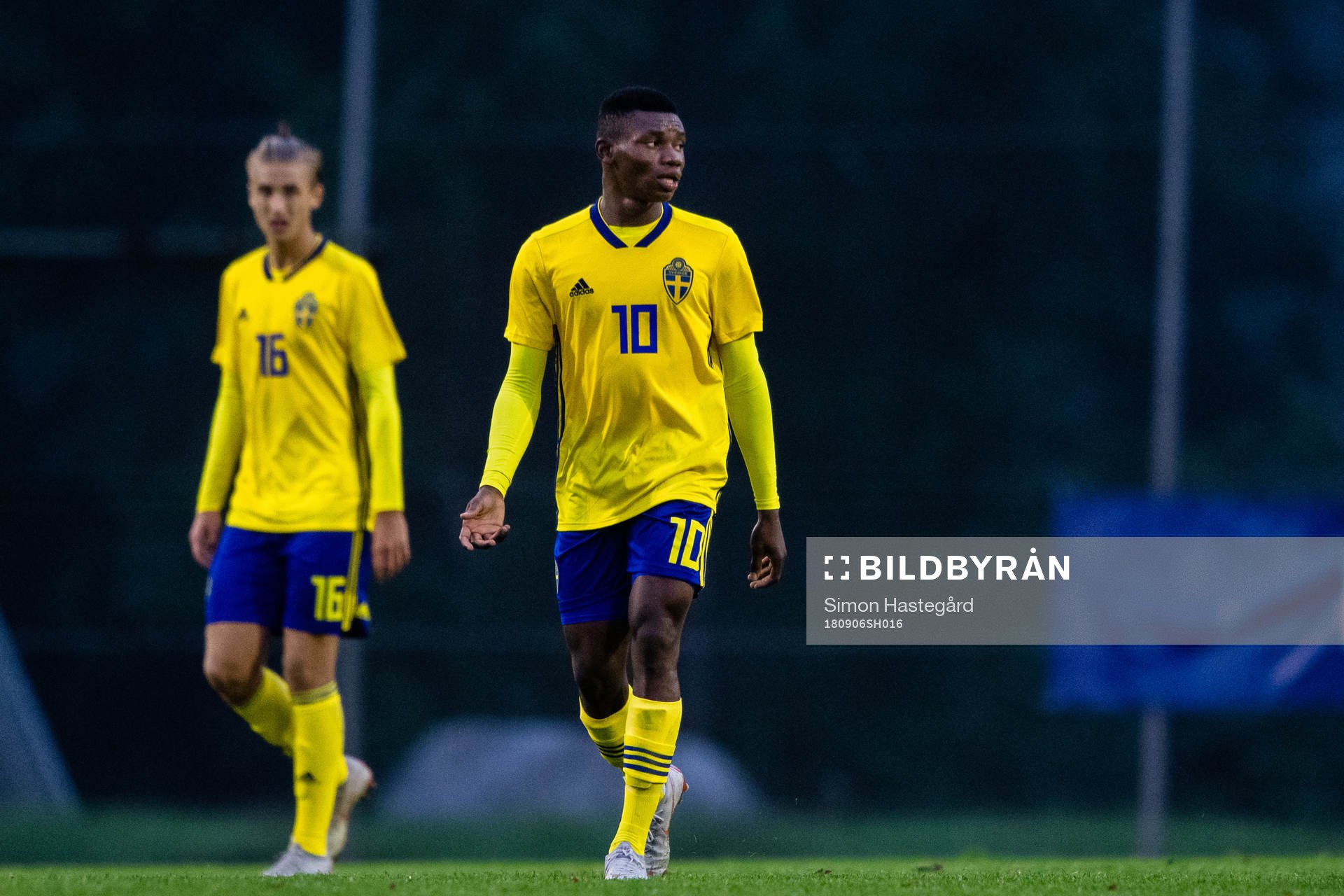 Sveriges Sylvin Kayembe deppar