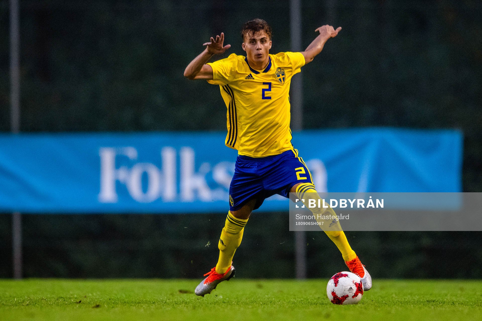 Sveriges Isac Larsson