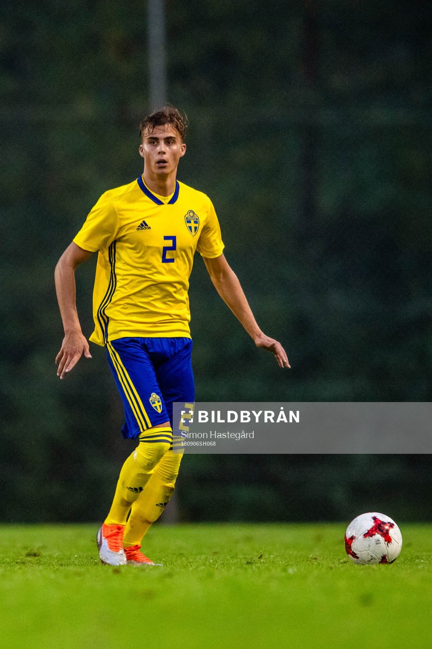 Sveriges Isac Larsson