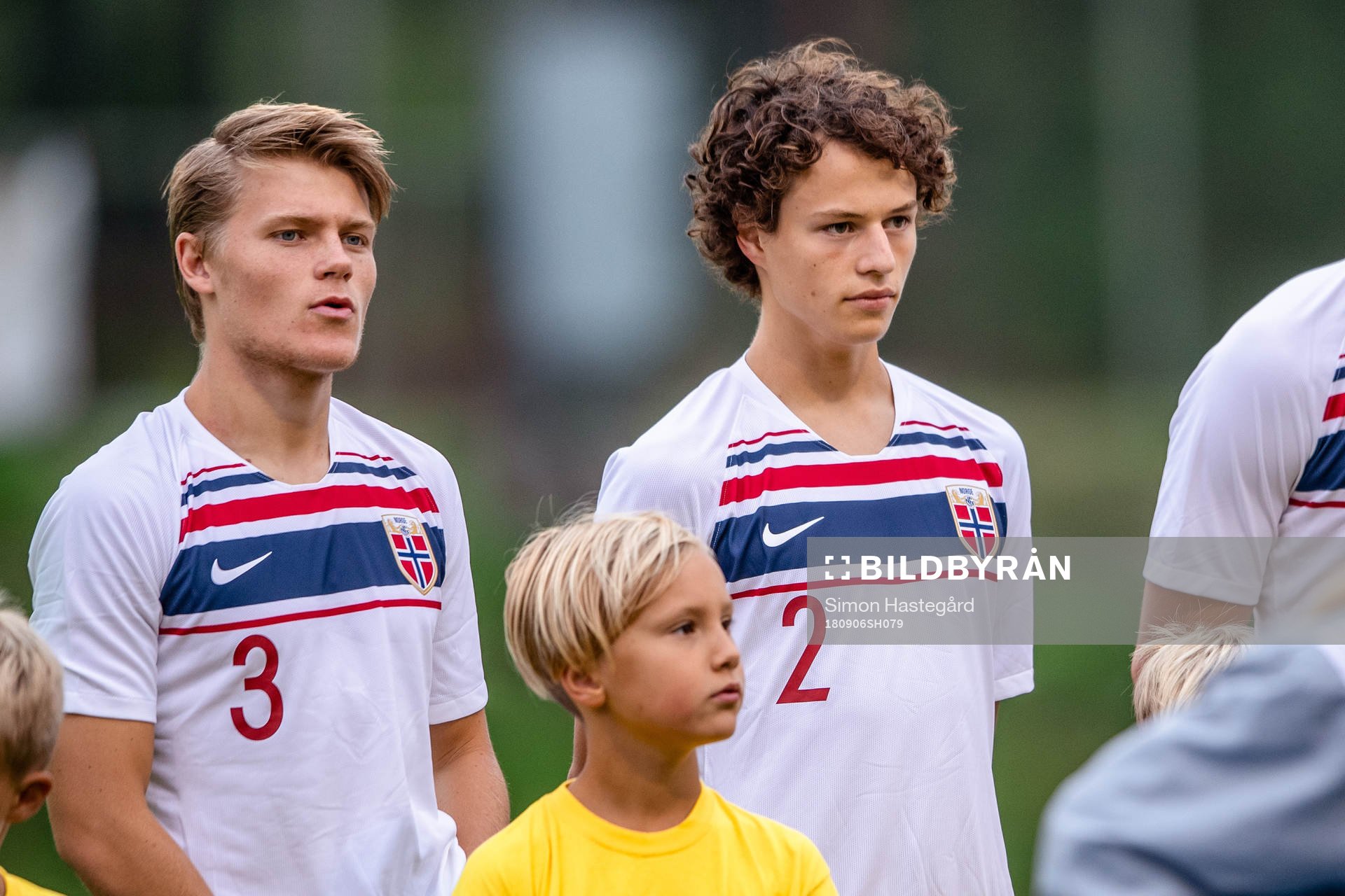 Norges Harald Martin Hauso och Leo Erik Jean Cornic före