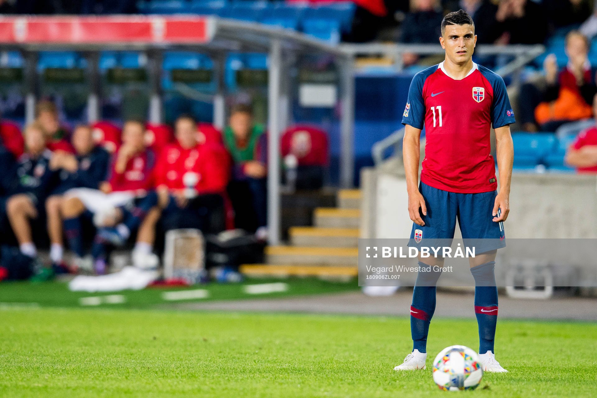 Mohamed Elyounoussi of Norway