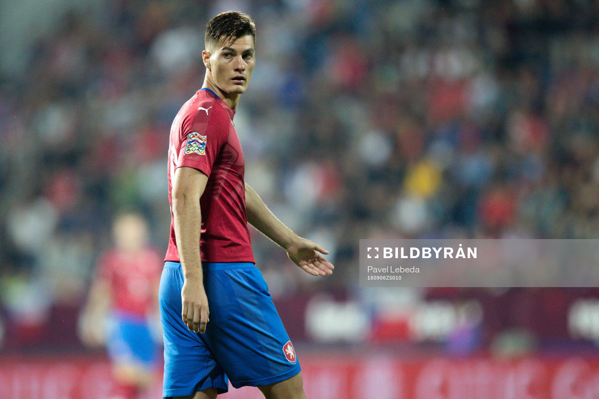 Patrik Schick of Czech Republic is seen