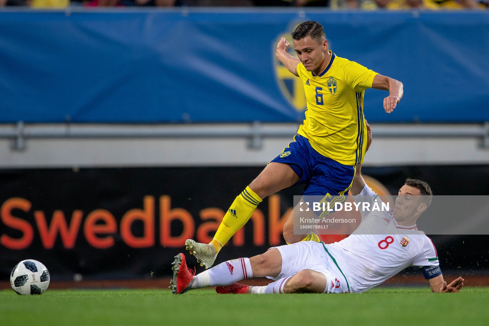 Sveriges Jonathan Levi och Ungerns Dániel Gazdag