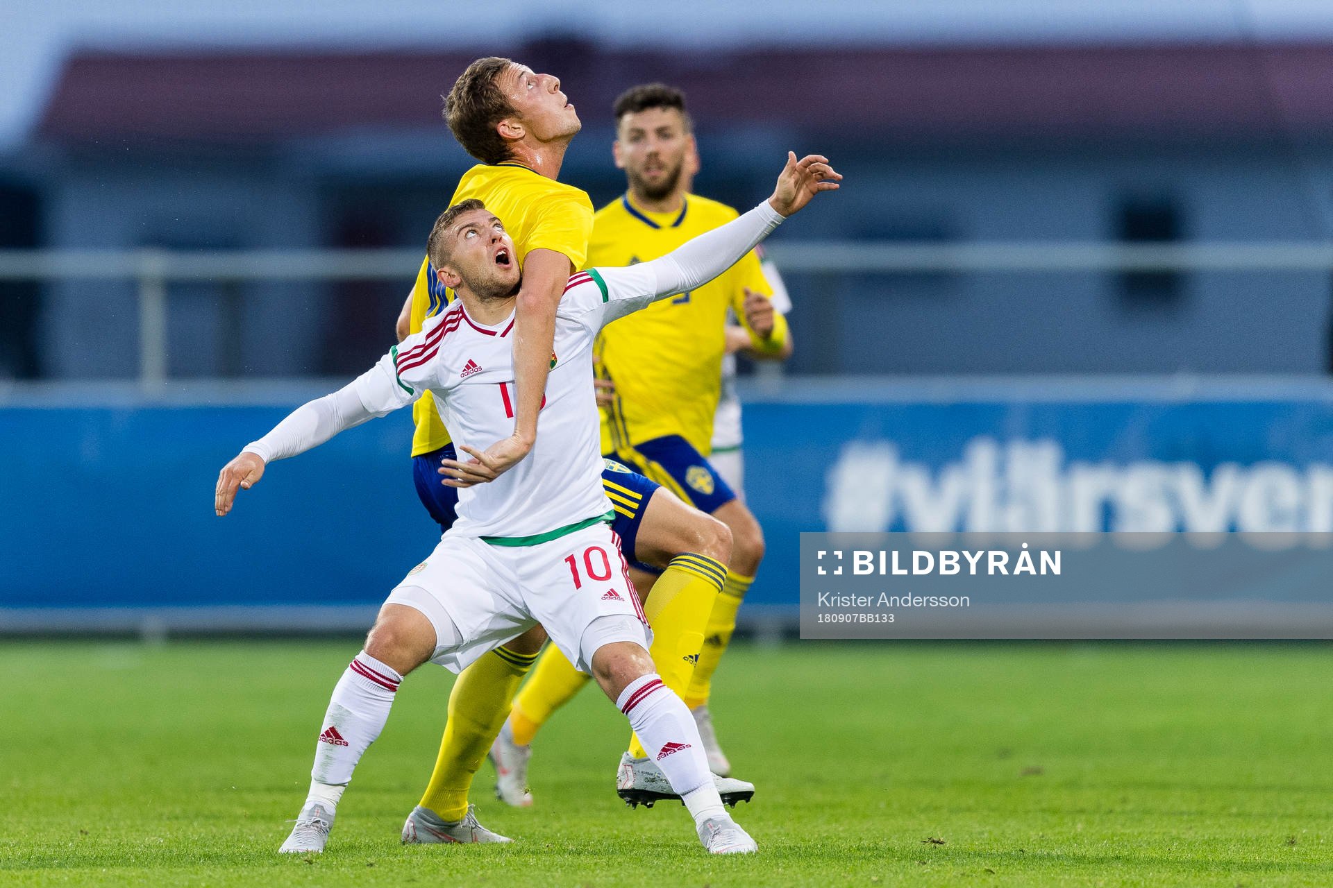 Ungerns Donát Zsótér och Sveriges Gustaf Nilsson