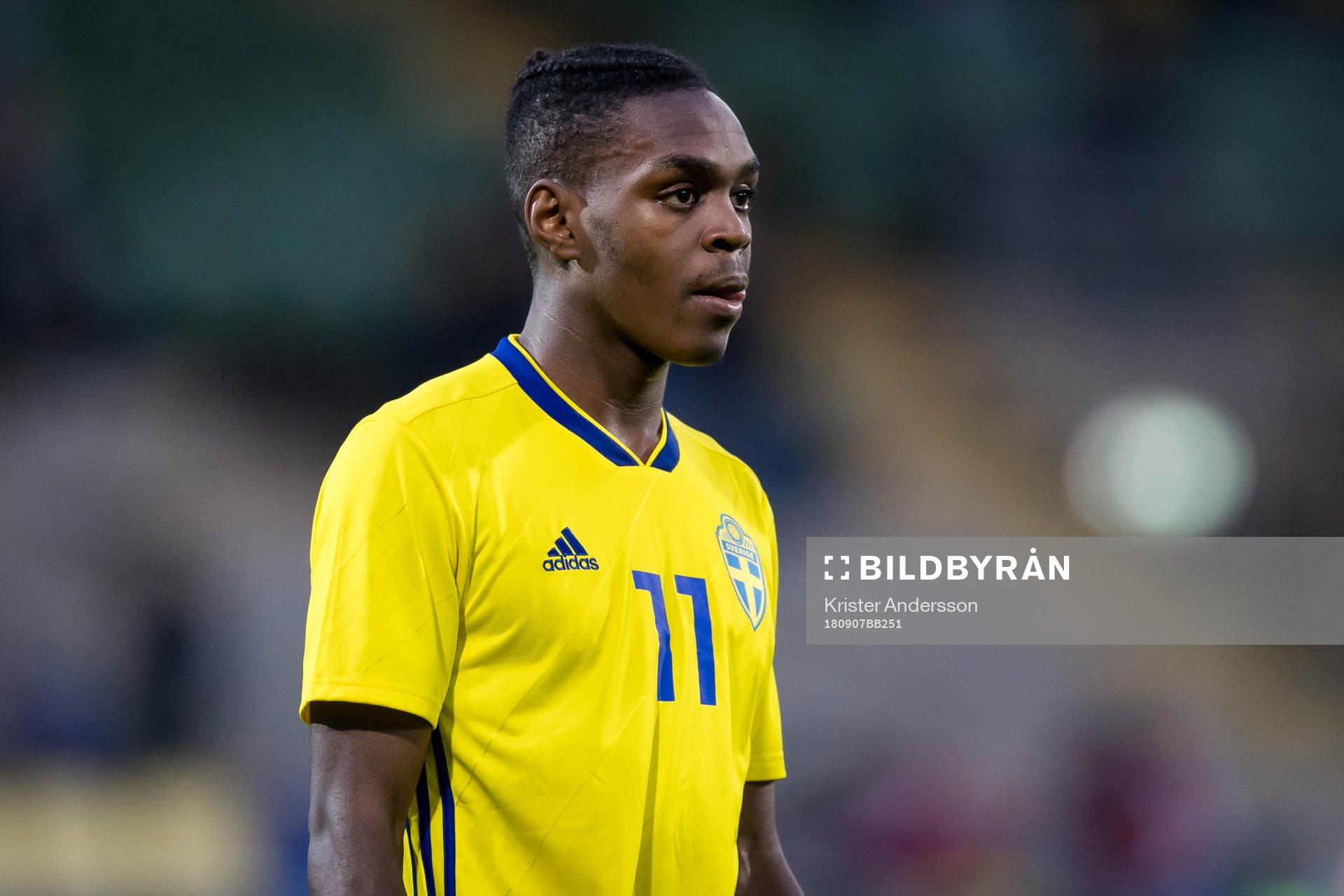 Sveriges Joel Asoro