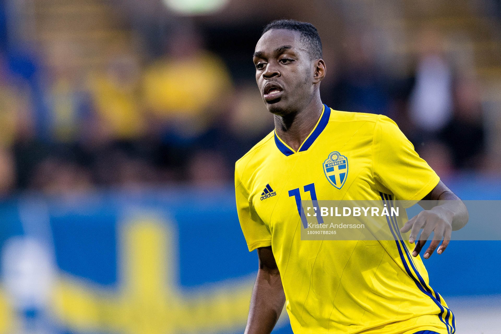 Sveriges Joel Asoro