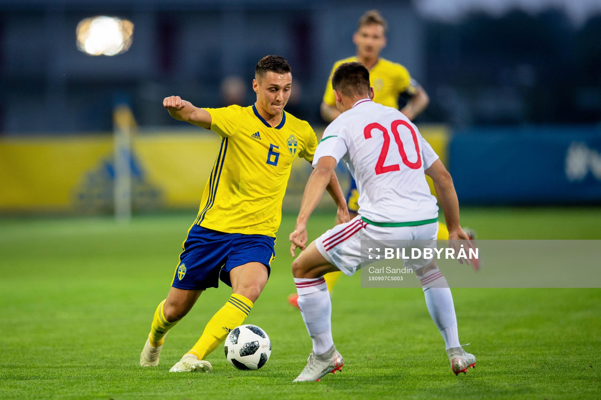 Sveriges Jonathan Levi och Ungerns Bence Banó-Szabó