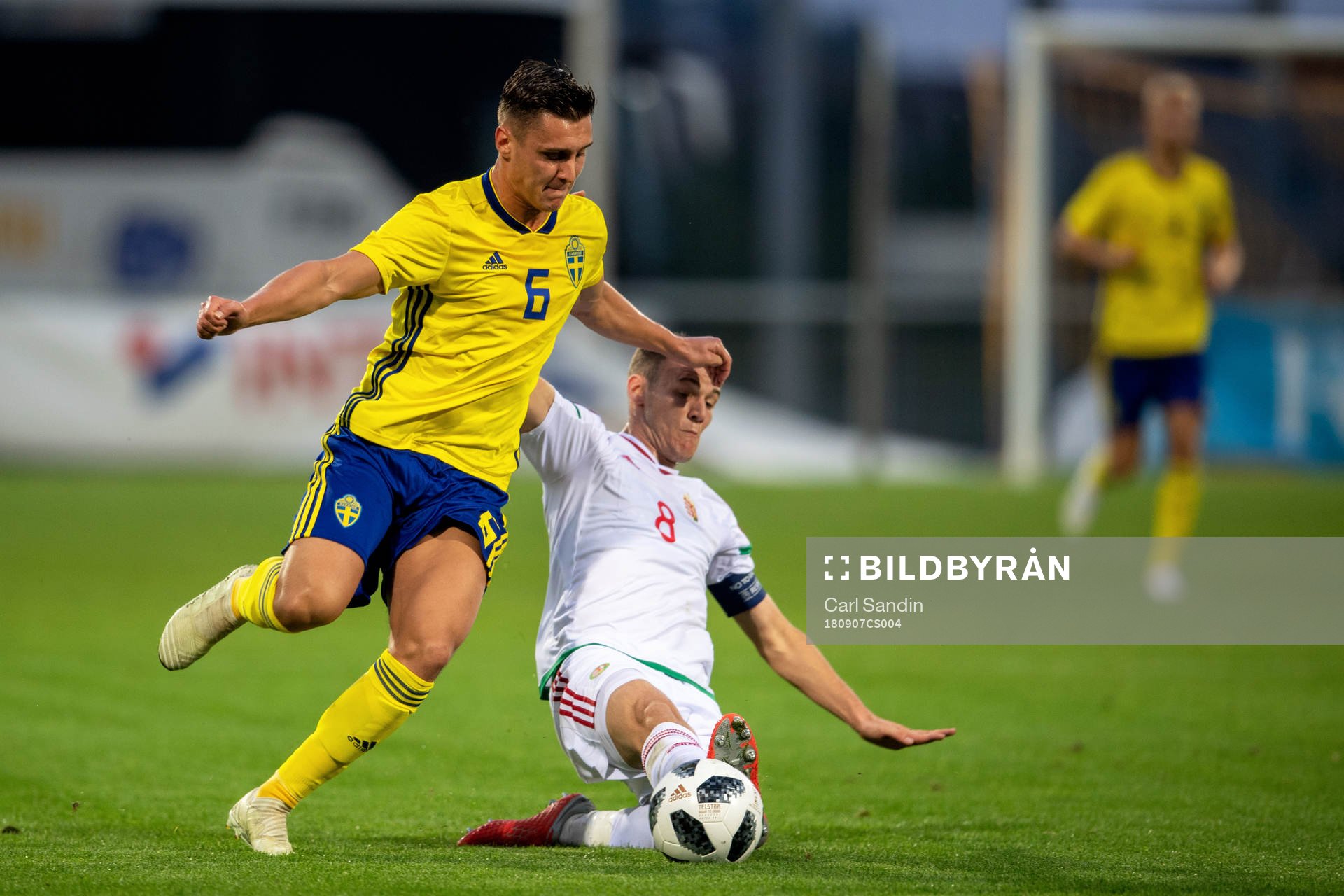 Sveriges Jonathan Levi och Ungerns Dániel Gazdag