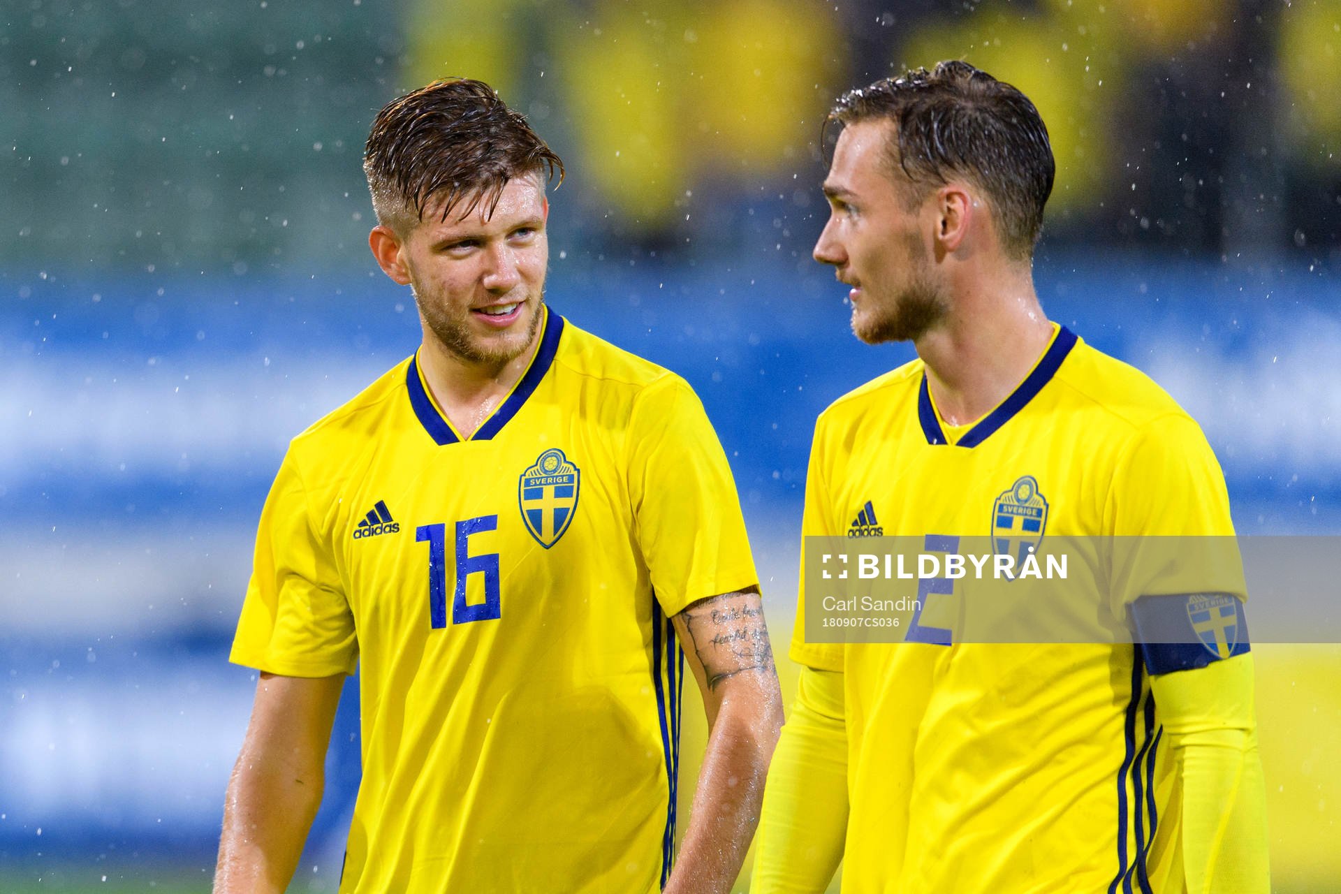 Sveriges Anton Salétros och Linus Wahlqvist