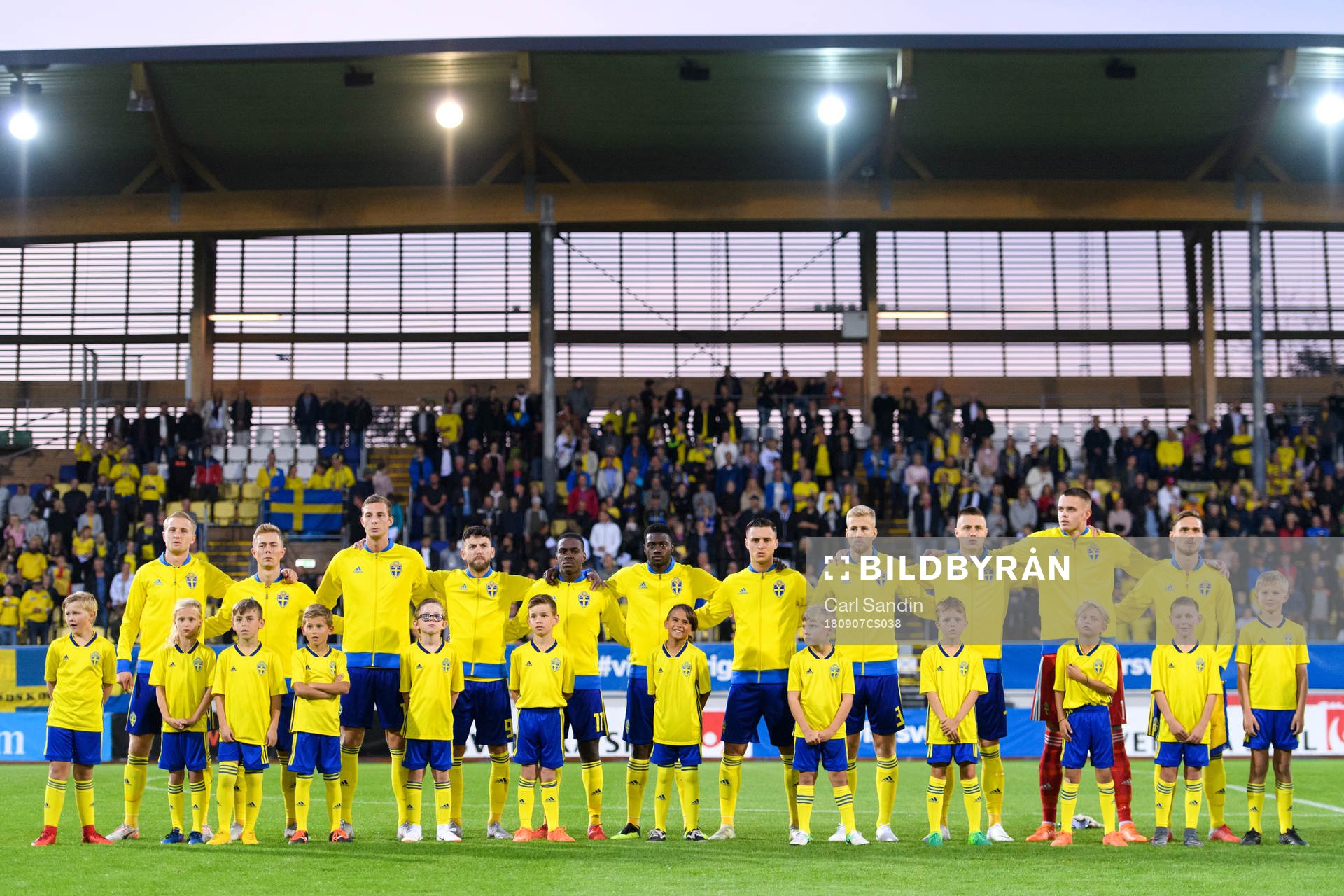 Sveriges Franz Brorsson, Joel Andersson, Gustaf Nilsson,