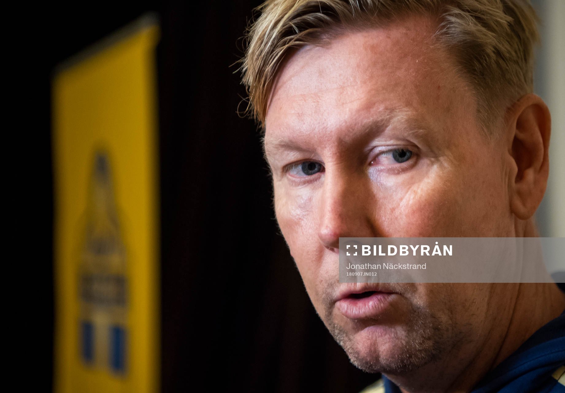 Sveriges assisterande förbundskapten Peter Wettergren
