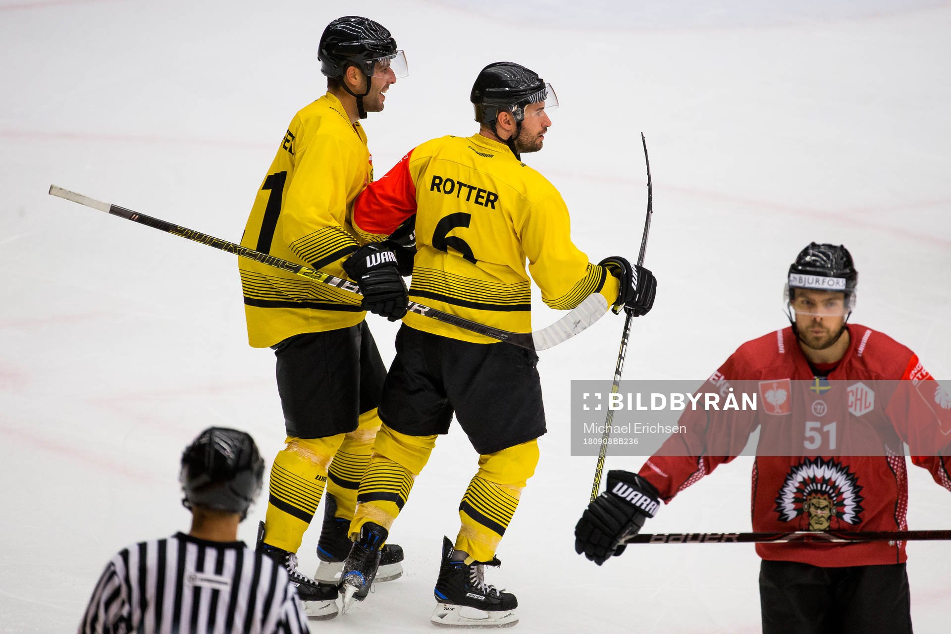 Rafael Rotter of Vienna celebrates scoring 1-4