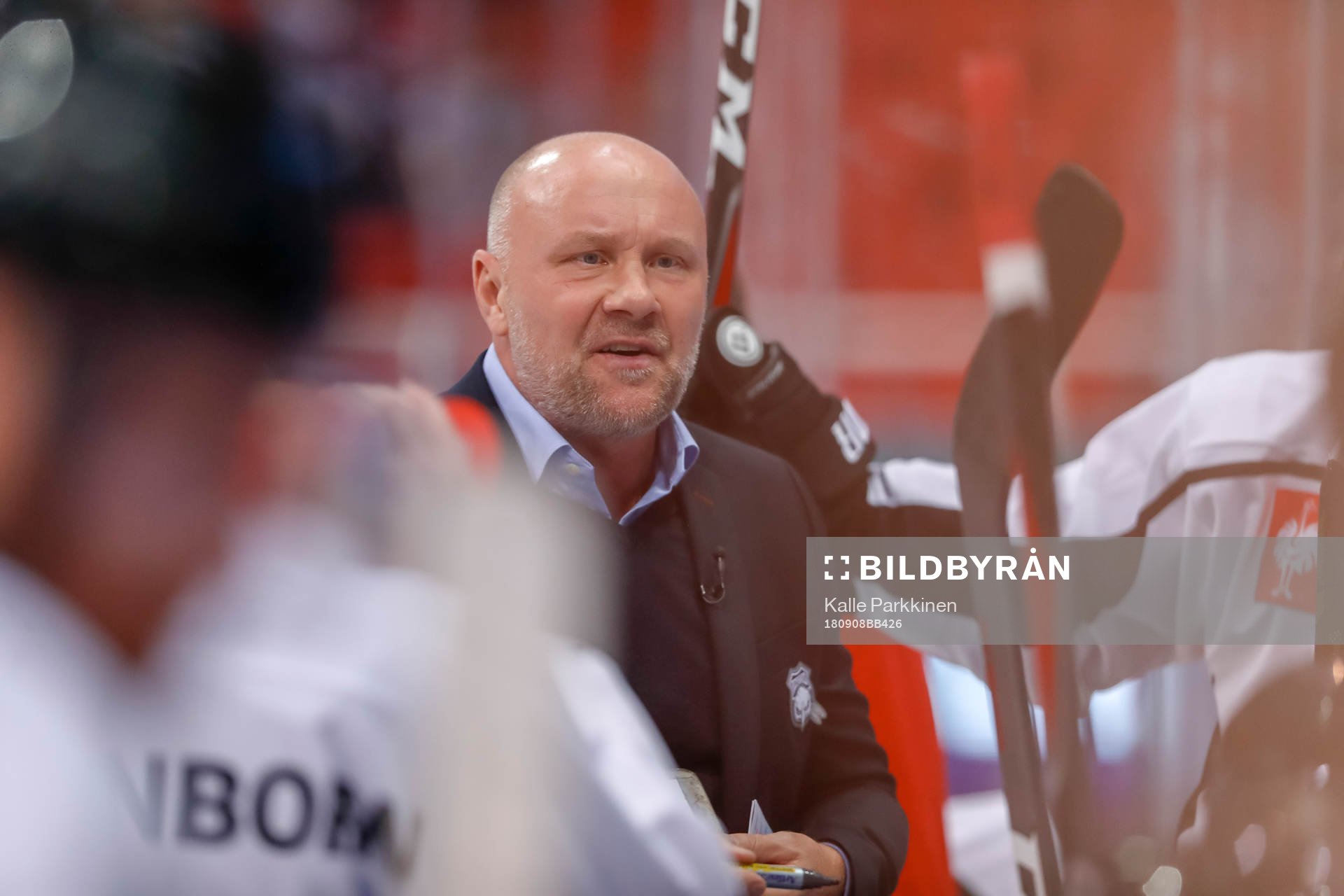 Head Coach Peter Andersson, Malmö Redhawks
