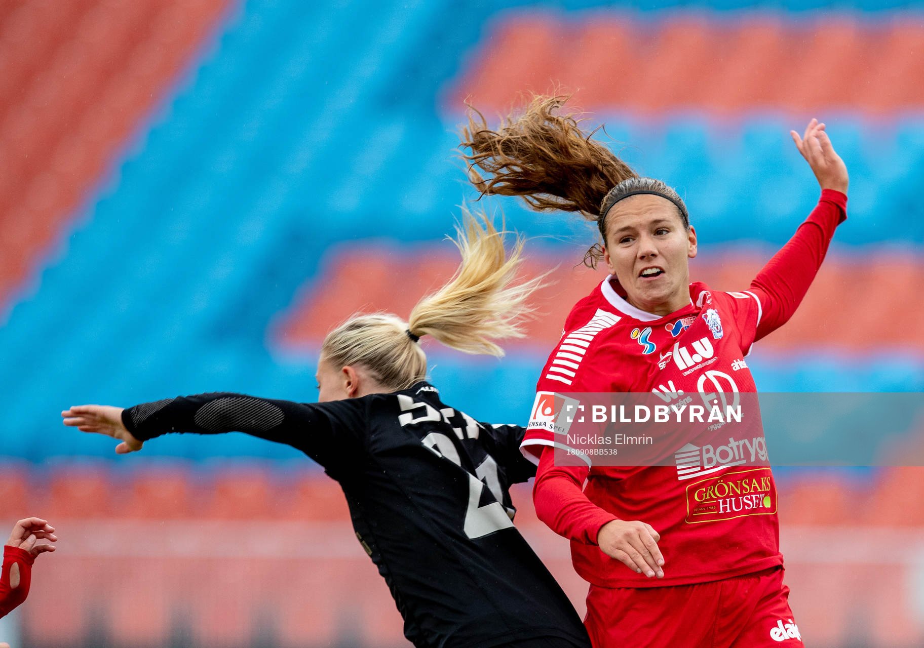 Linköpings Emma Lennartsson mot Göteborgs Rebecka