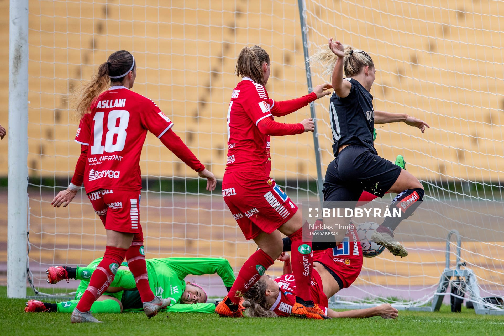 Göteborgs Elin Rubensson gör 1-0