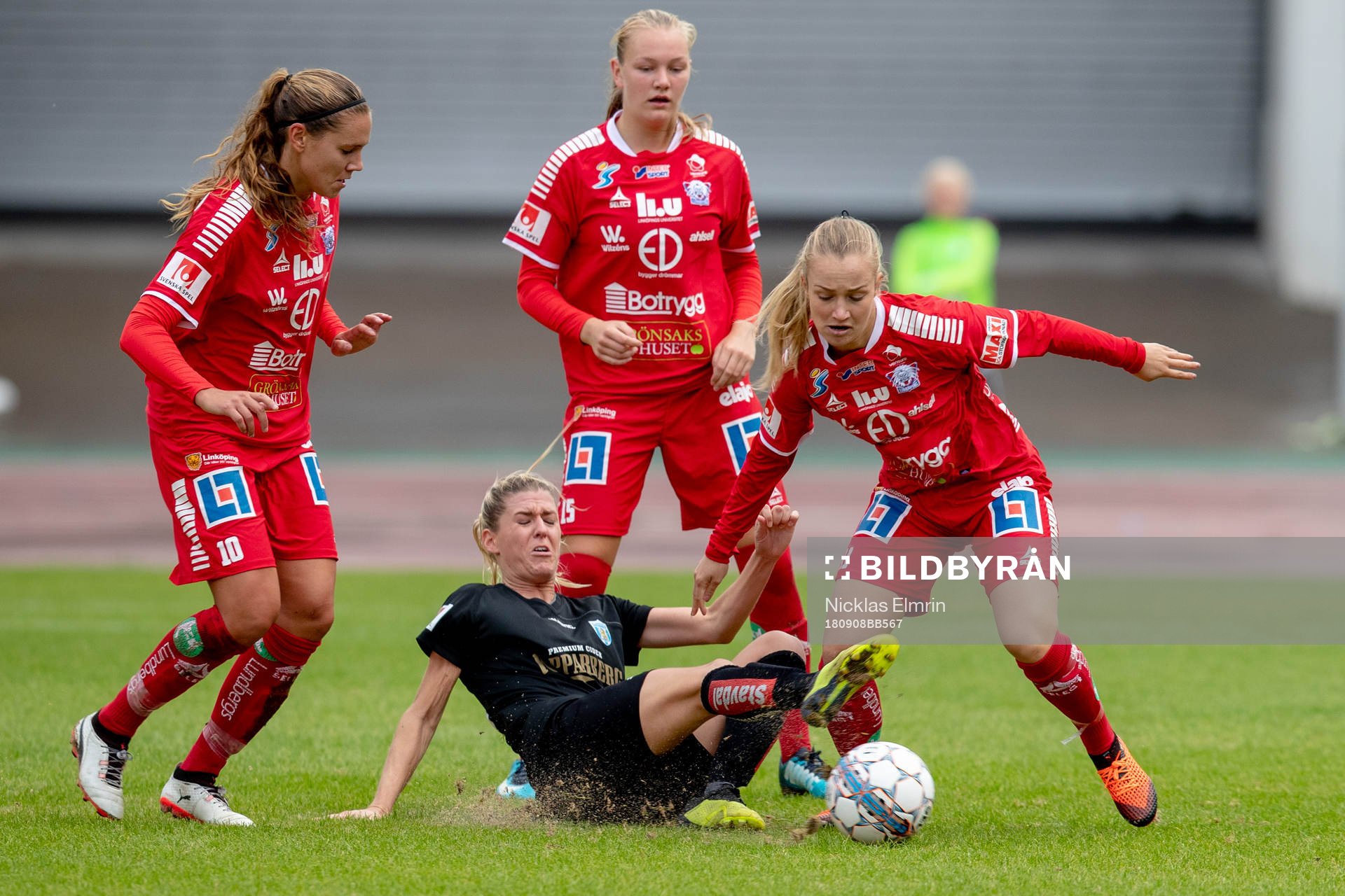 Göteborgs Olivia Schough mot Linköpings Emma Lennartsson,