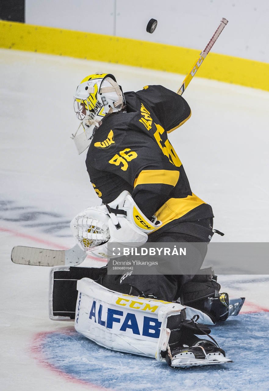 Västerås målvakt Marcus Dahlbom