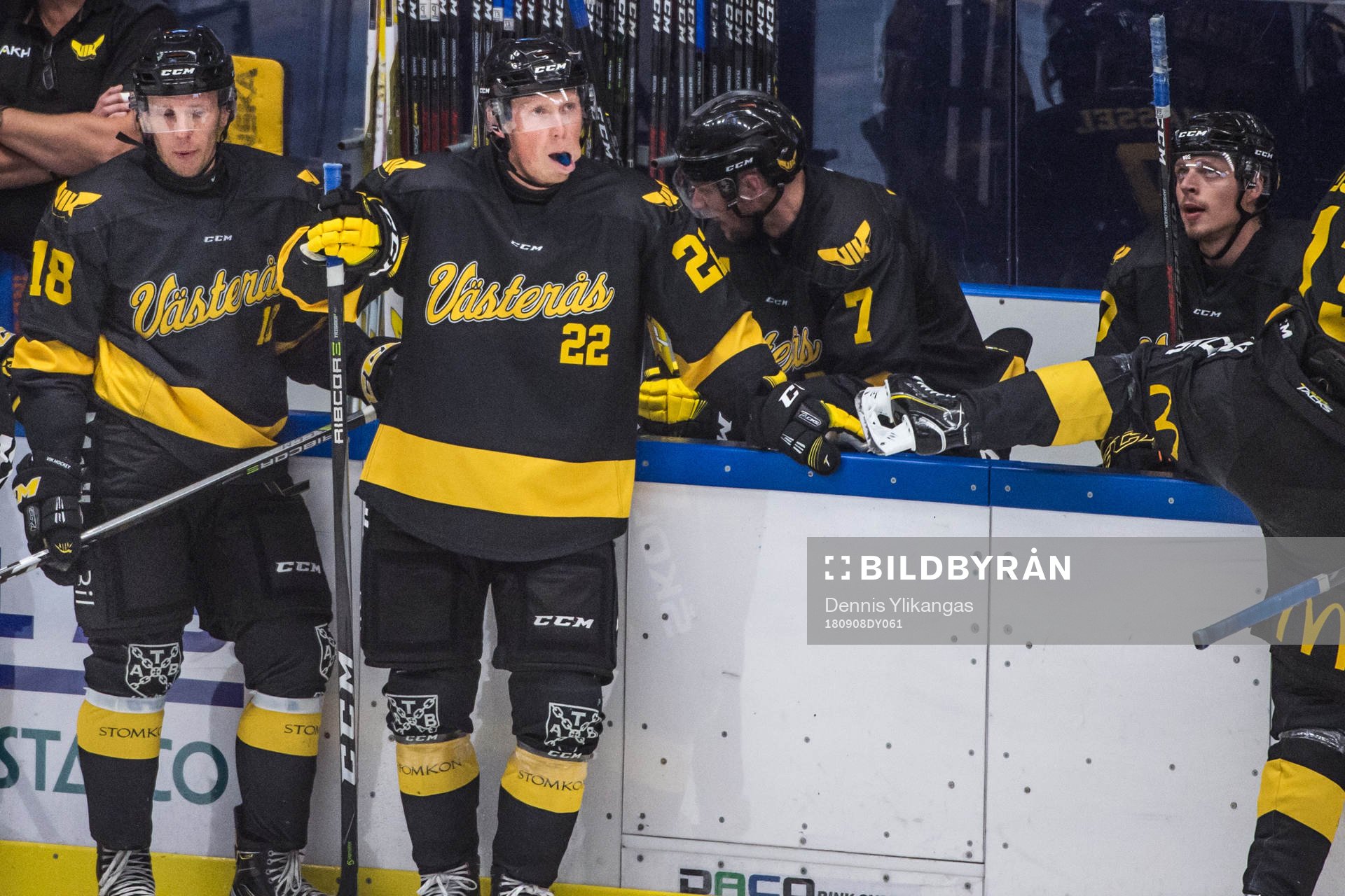 Västerås Johan Skinnars och Jonas Liwing deppar