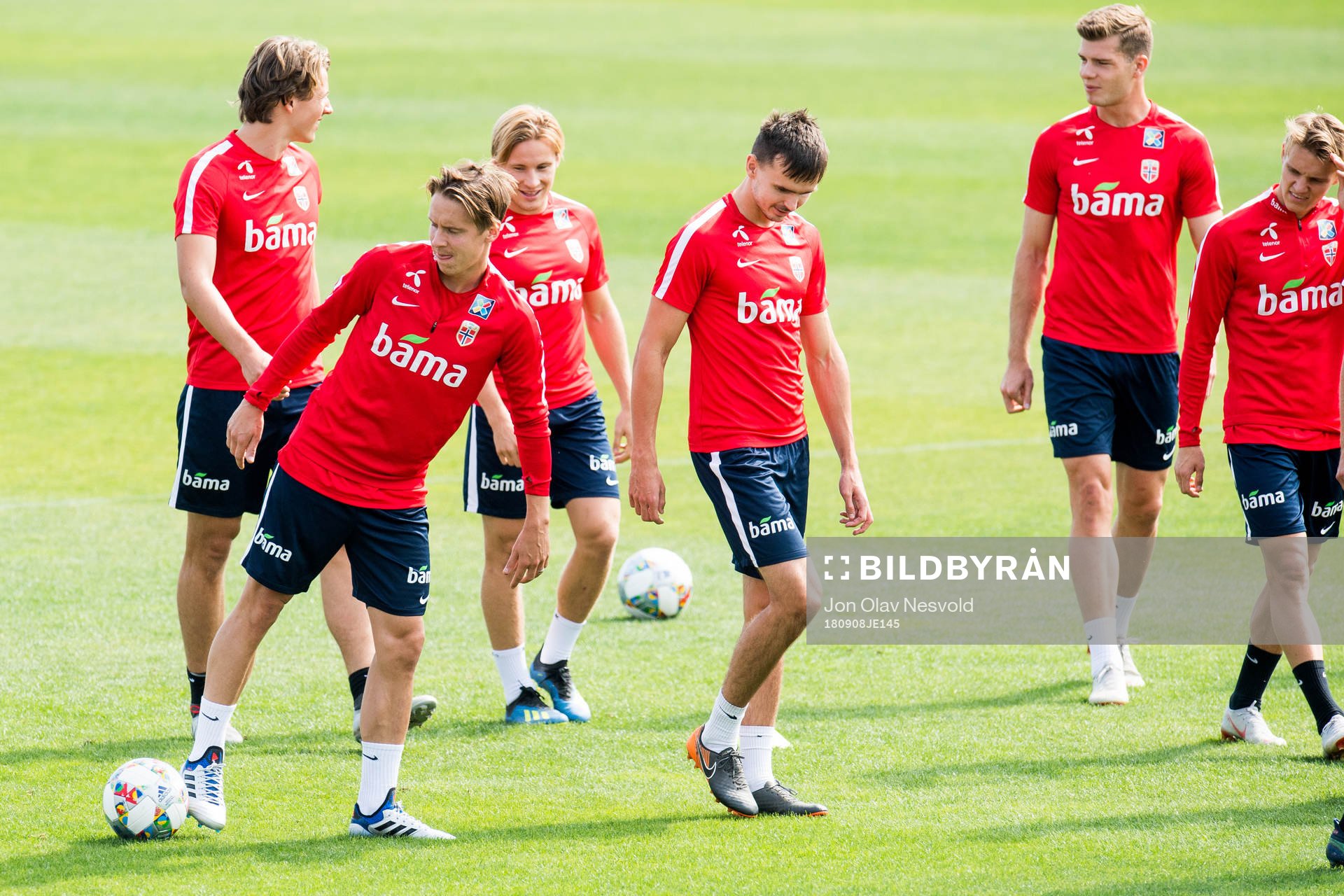 Sander Berge, Stefan Johansen, Jonas Svensson, Ole Kristian