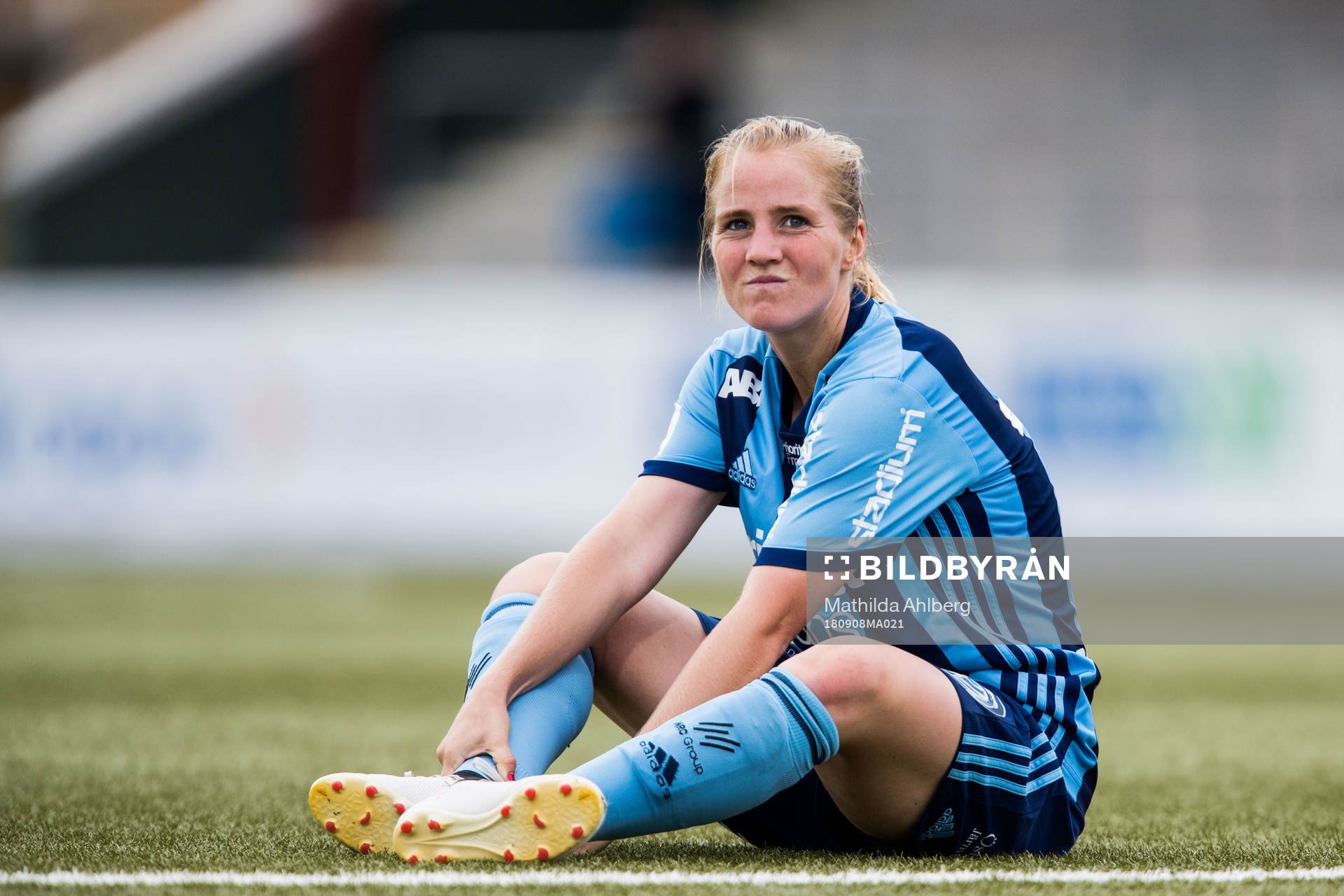 Djurgårdens Irma Helin deppar