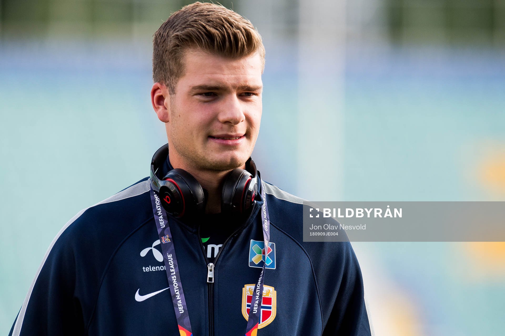 Alexander Sørloth of Norway